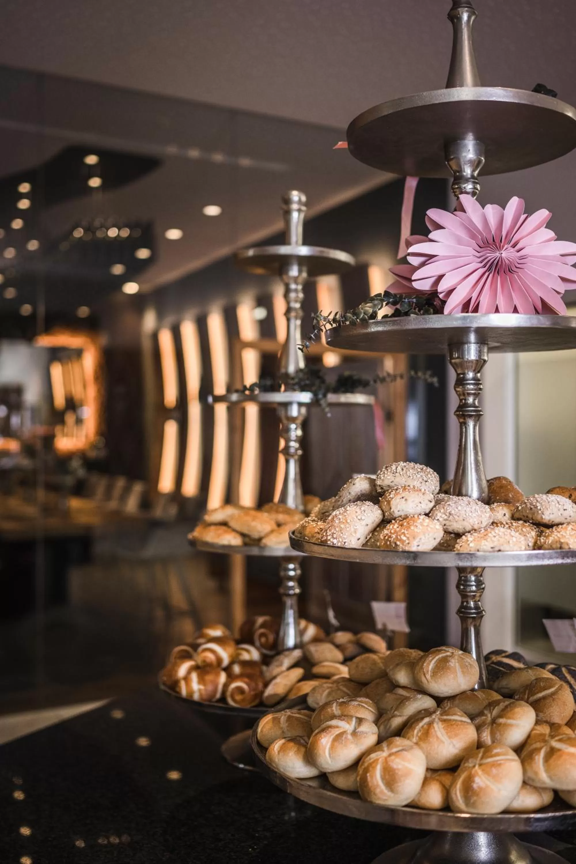 Buffet breakfast in Hotel Rosengarten (Schenna Resort)