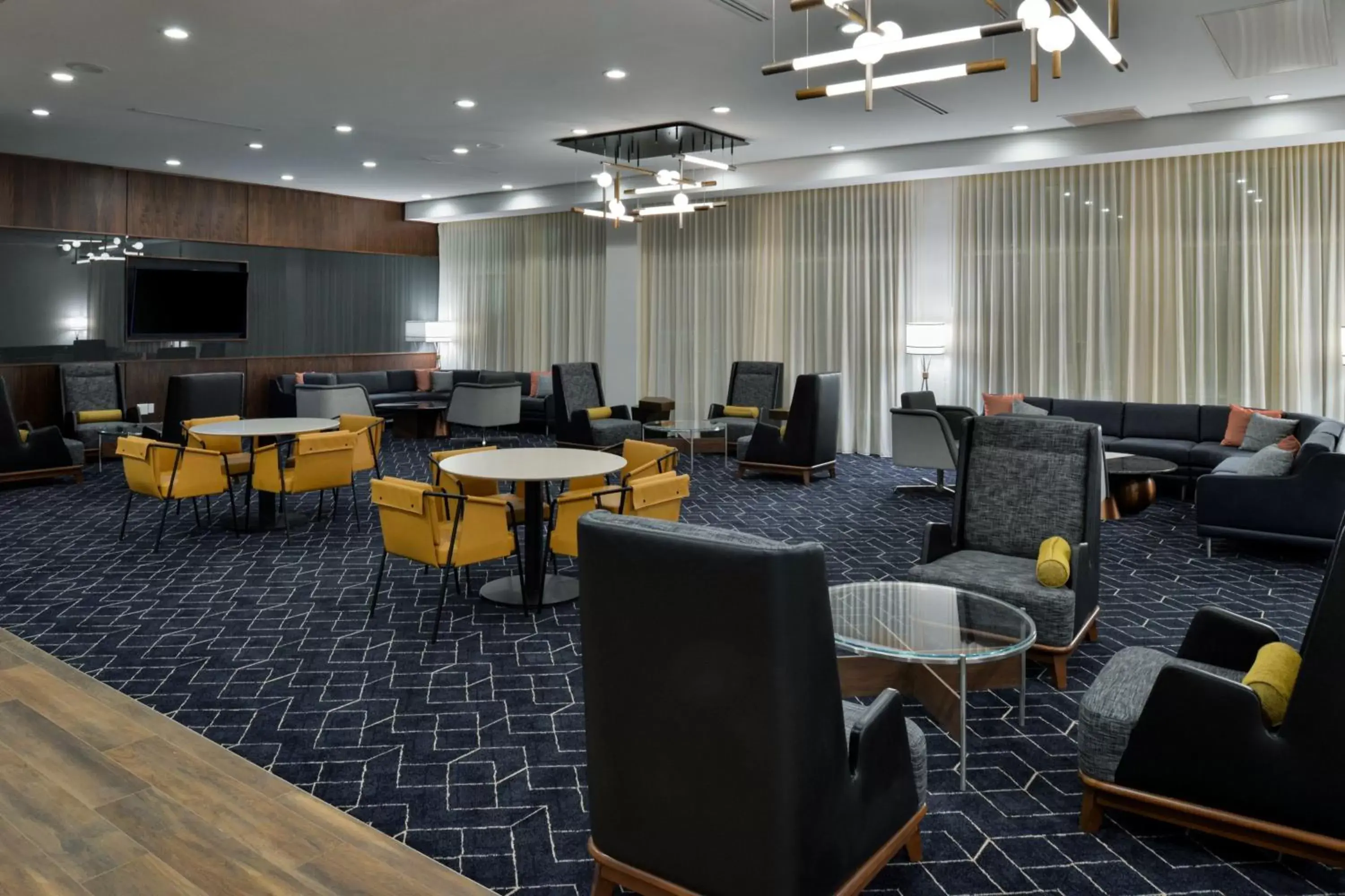 Lobby or reception, Restaurant/Places to Eat in Courtyard by Marriott Raleigh Cary Crossroads