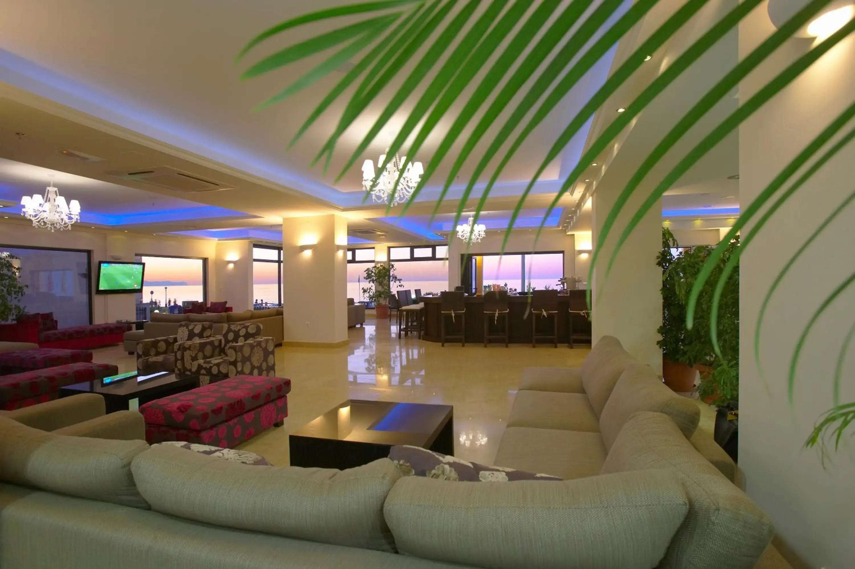 Lobby or reception in Atlantis Beach Hotel