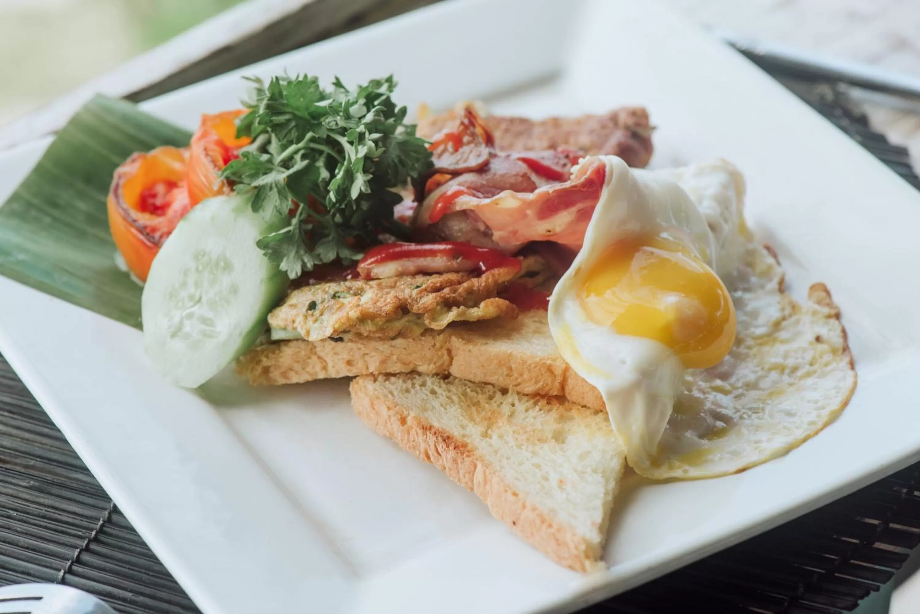 Food in Mamamia Island Villa