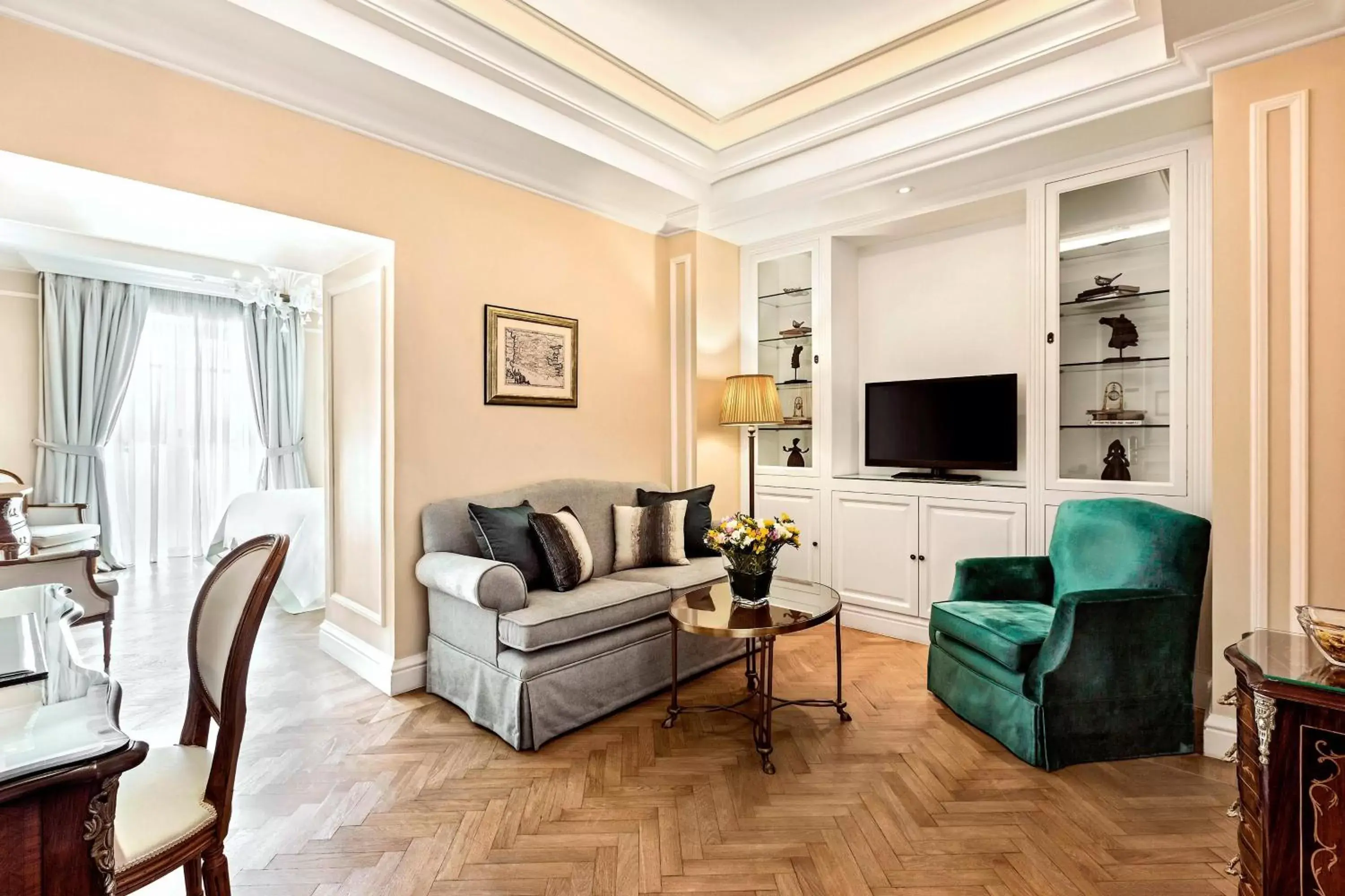 Living room, Seating Area in King George, a Luxury Collection Hotel, Athens