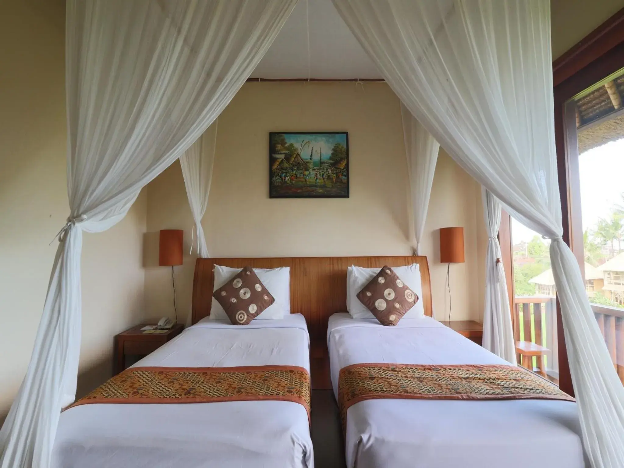 Bed in Biyukukung Suite & Spa