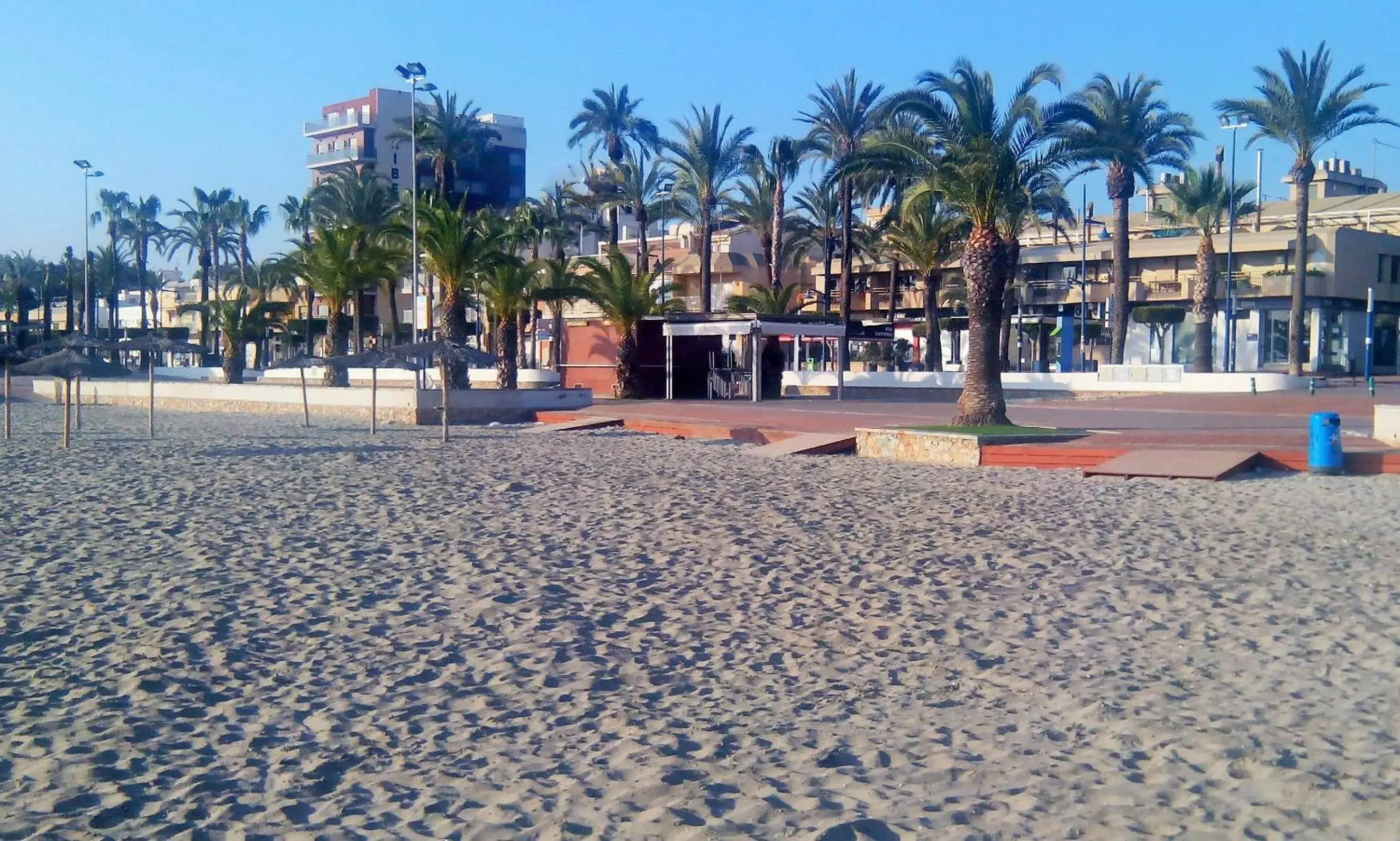 Beach in Hotel Ribera