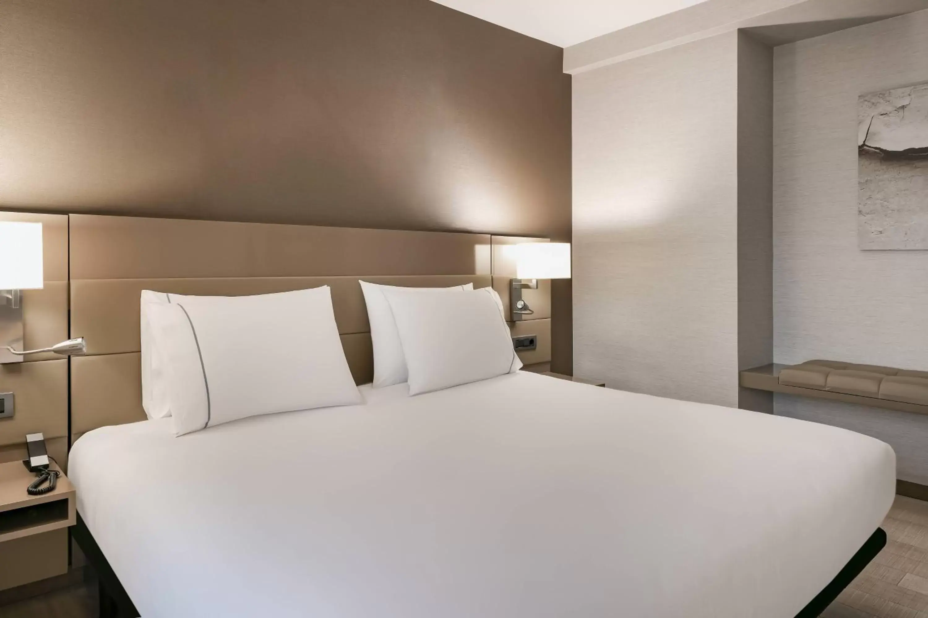 Bedroom, Bed in AC Hotel Los Vascos by Marriott