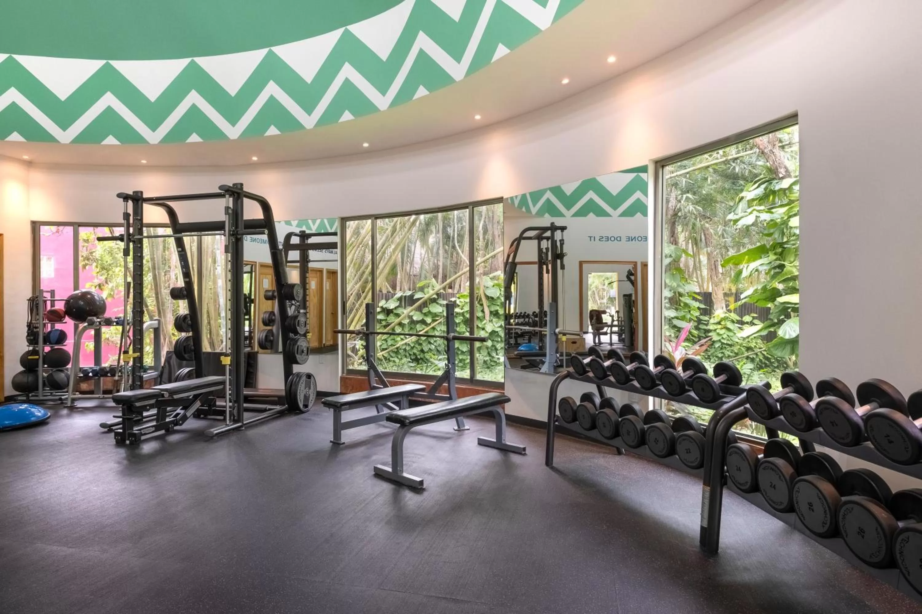 Fitness centre/facilities in Iberostar Waves Cozumel - All Inclusive