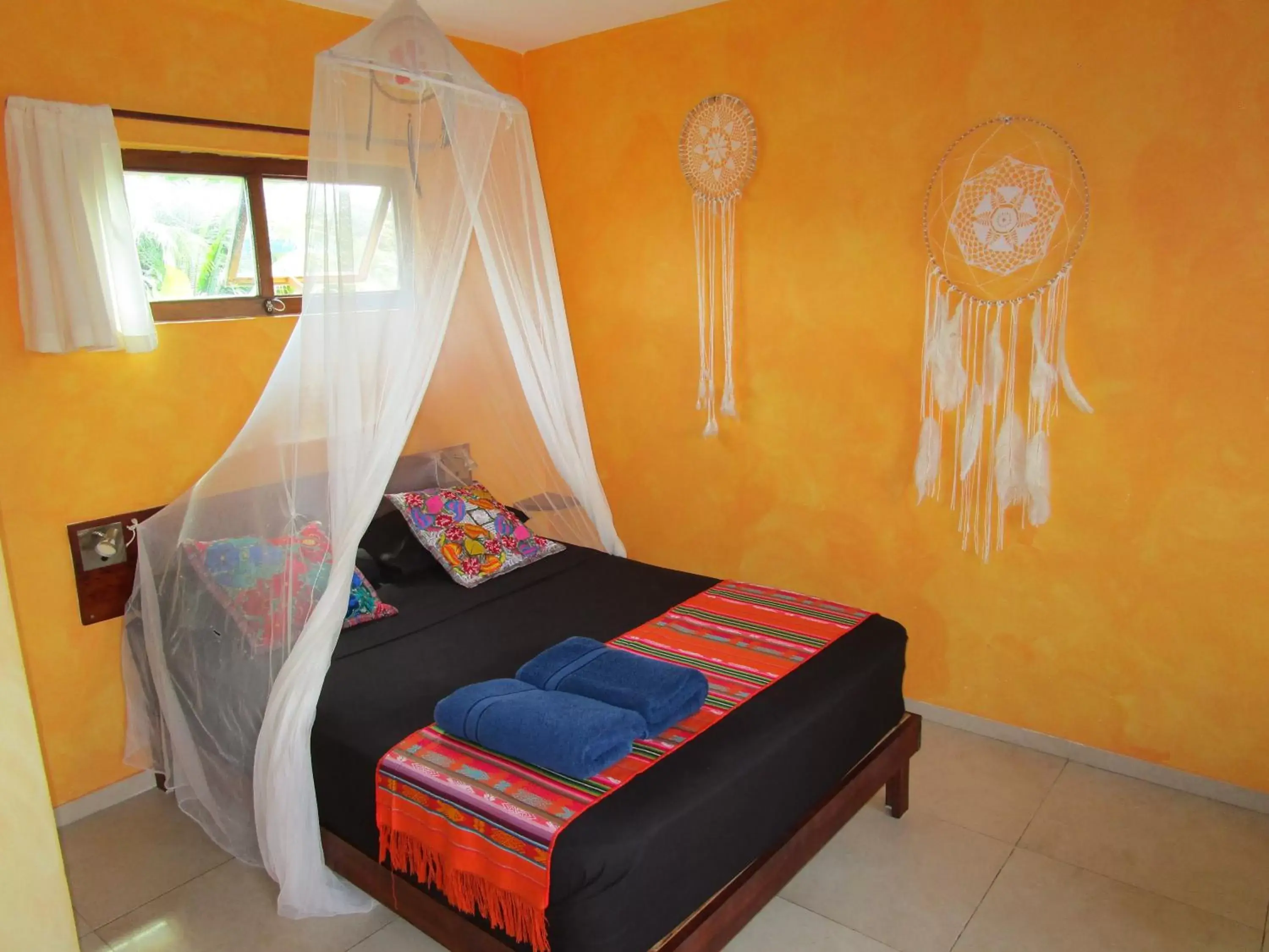 Bed in Casa Abanico Tulum