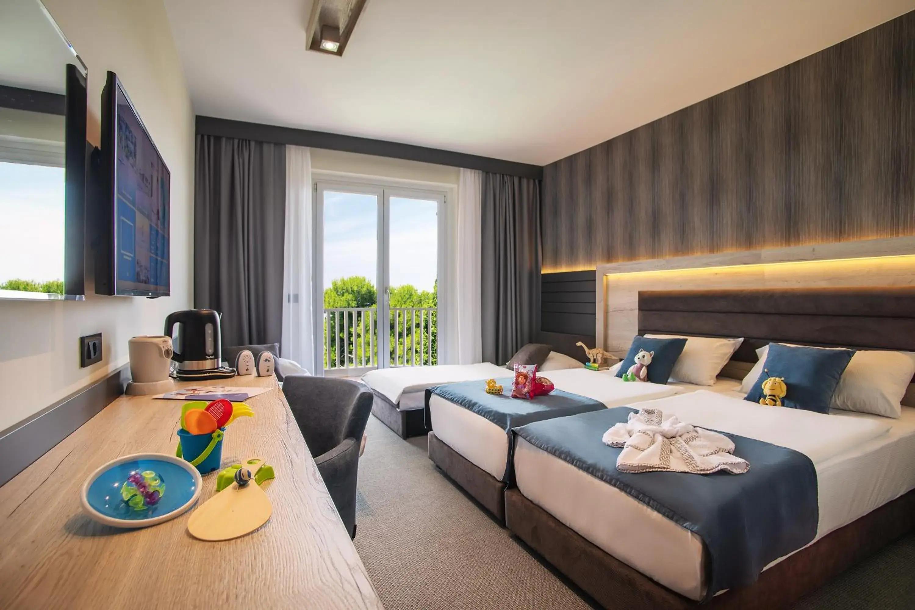 Bed in Hotel Haliaetum - San Simon Resort
