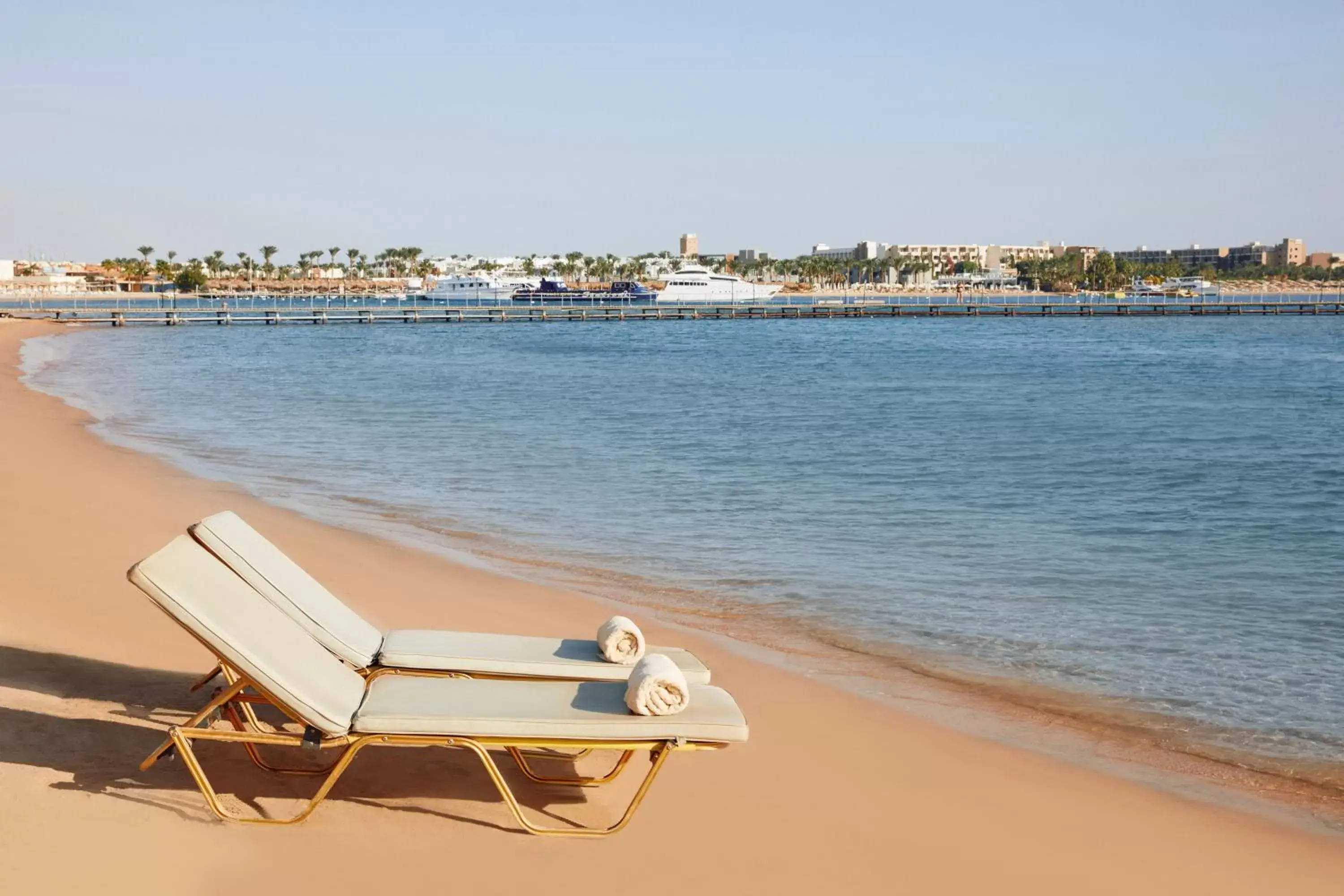 sunbed, Beach in Jaz Aquaviva