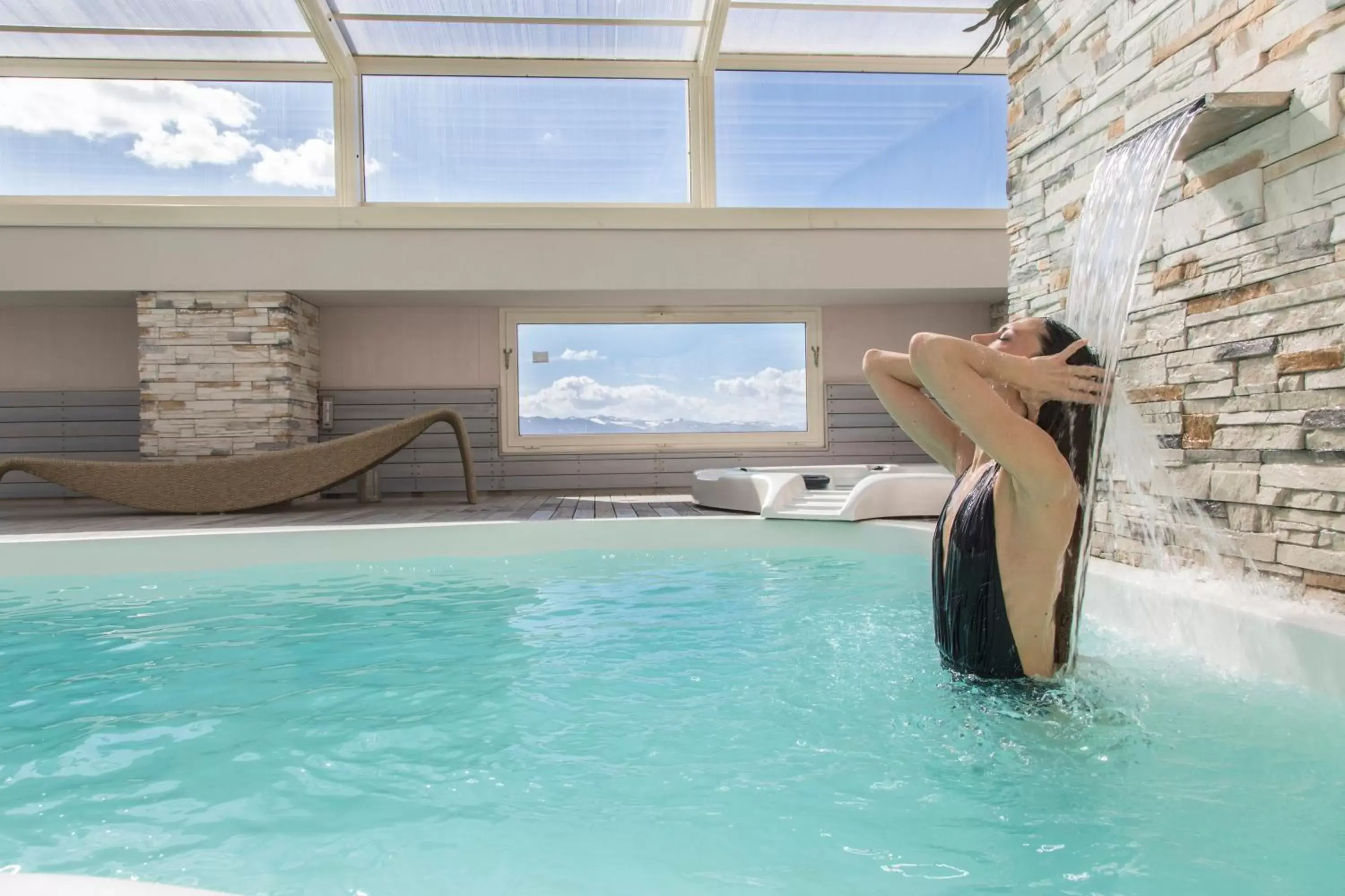 Swimming Pool in Hotel Donatello Imola