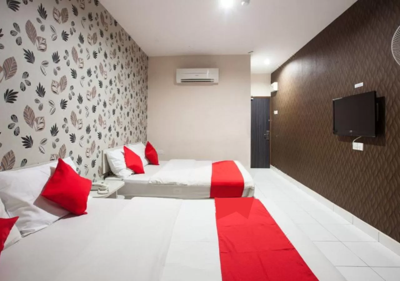 Bed in Hotel Pulai Ipoh