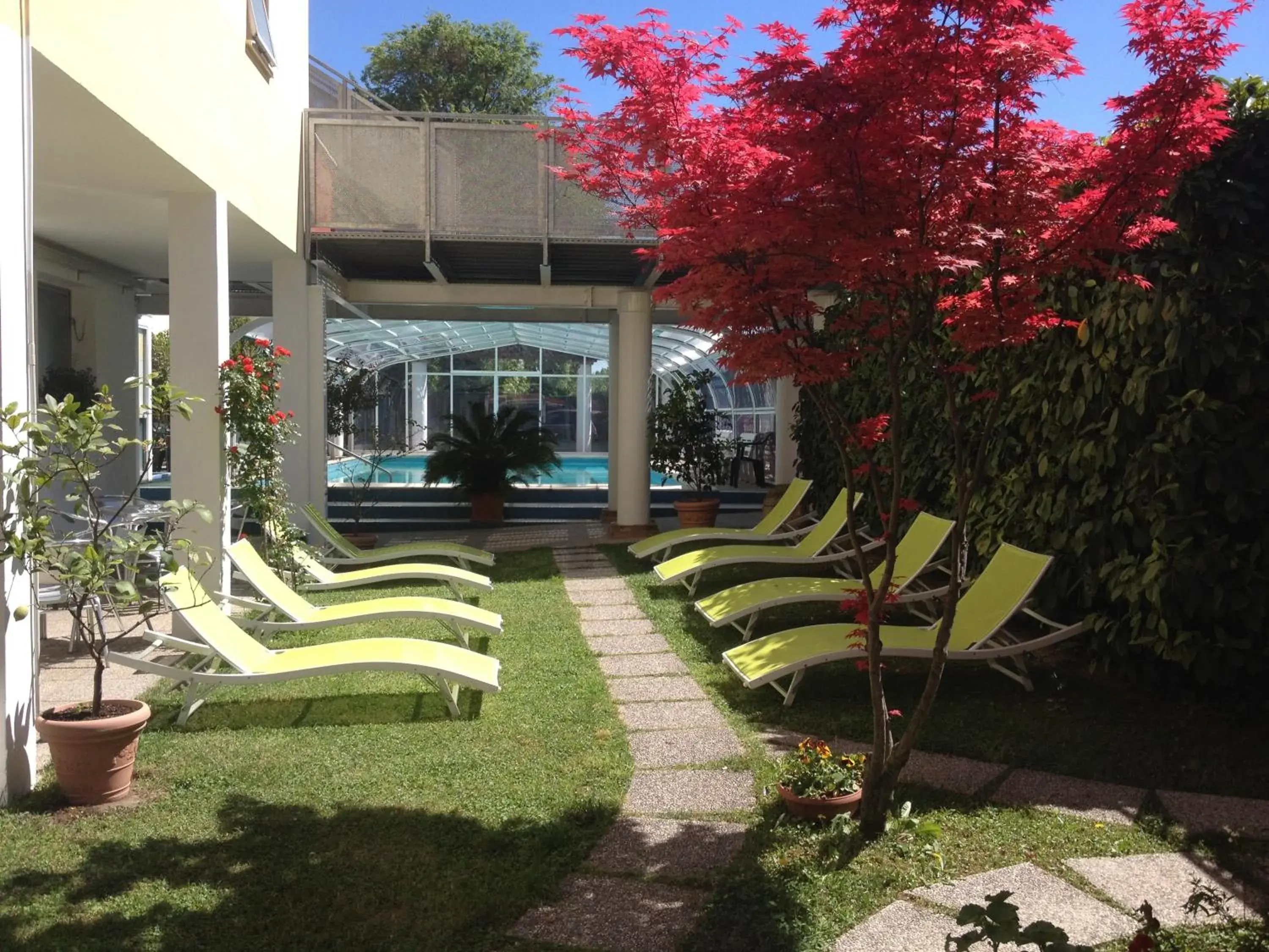 Garden in Hotel Terme Belvedere