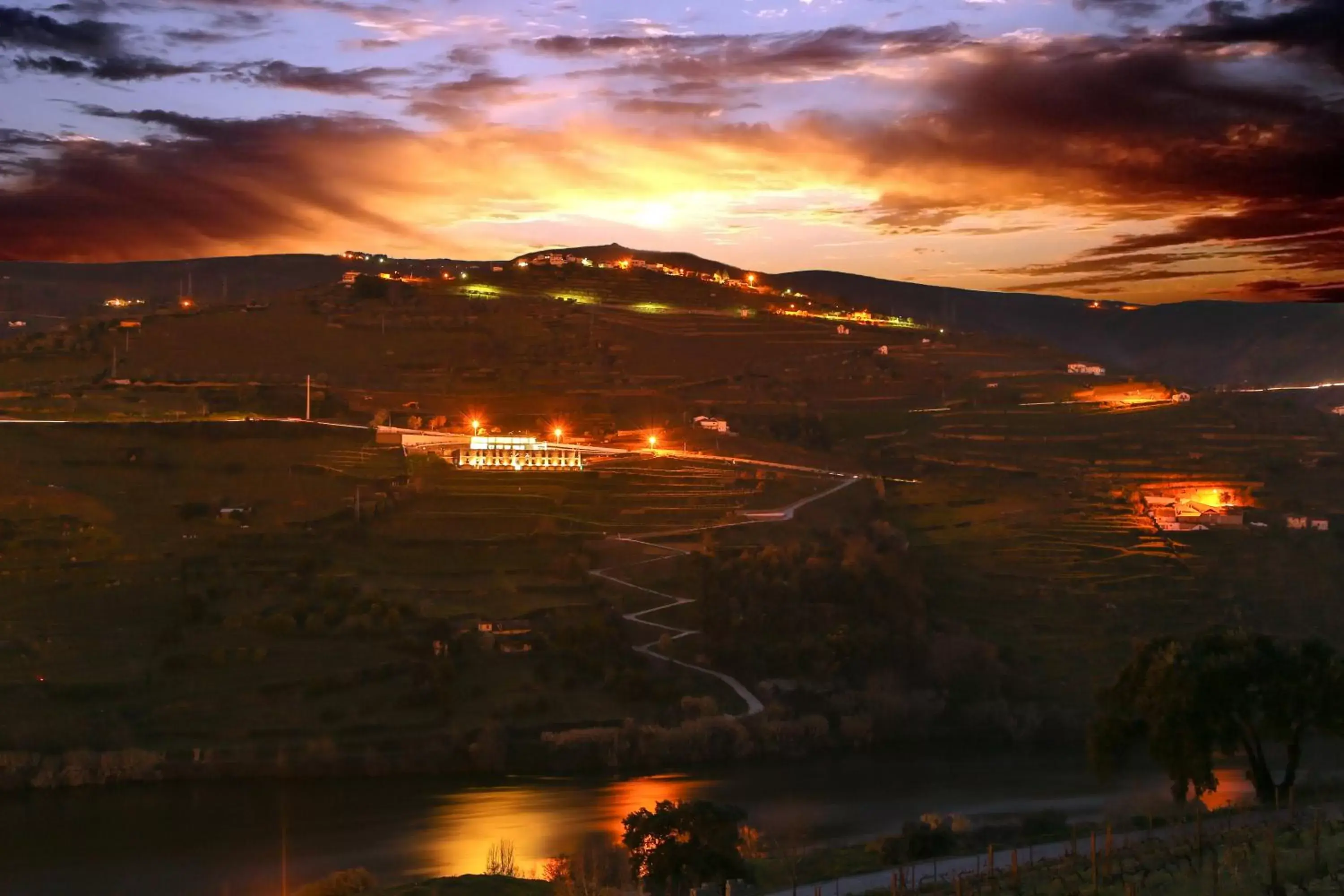 Bird's eye view in Delfim Douro Hotel