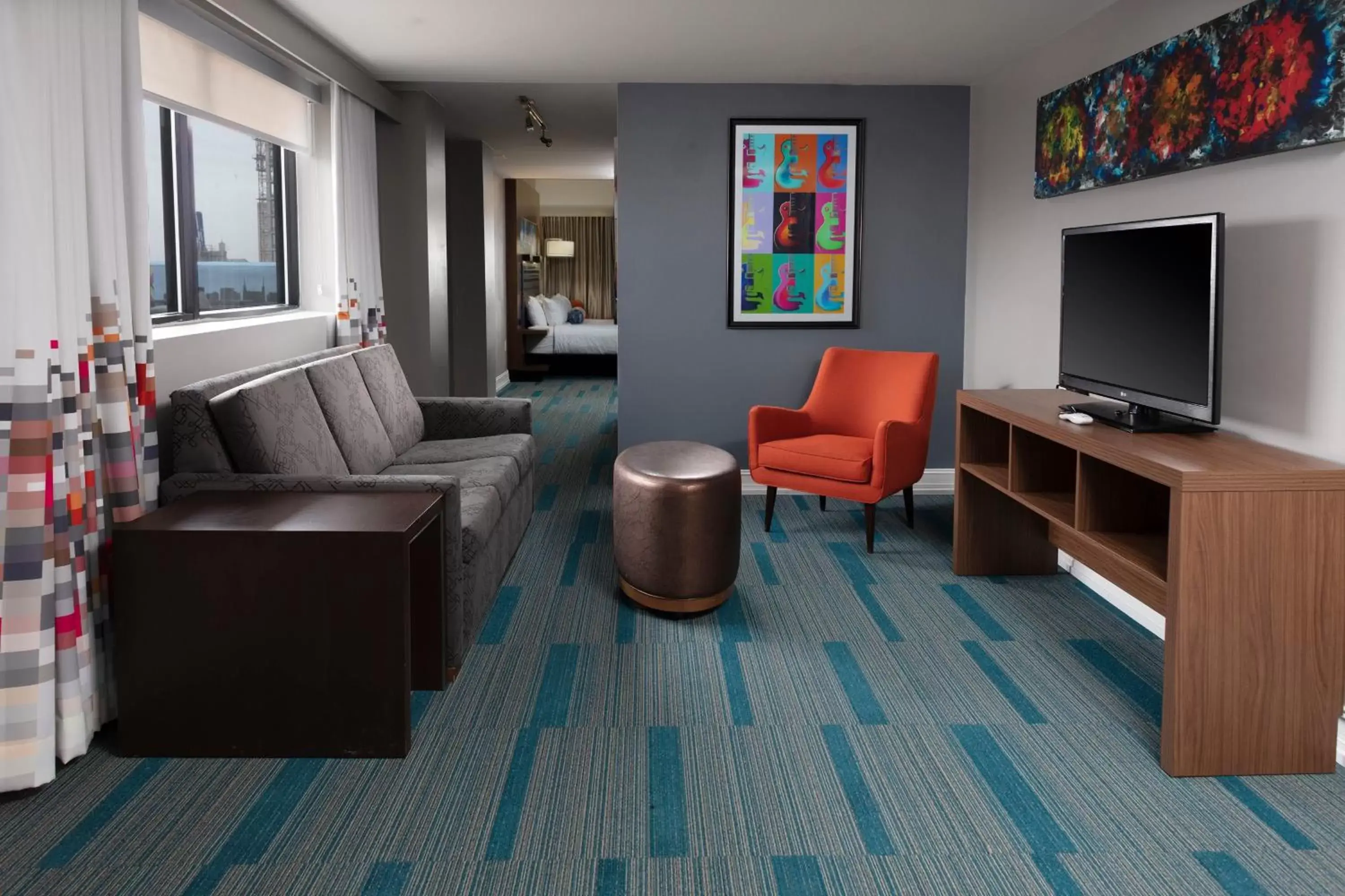 King Savvy Suite, 1 Bedroom Studio Suite, 1 King, Sofa bed in Aloft Nashville West End King Savvy Suite, 1 Bedroom Studio Suite, 1 King, Sofa bed in Aloft Nashville West End