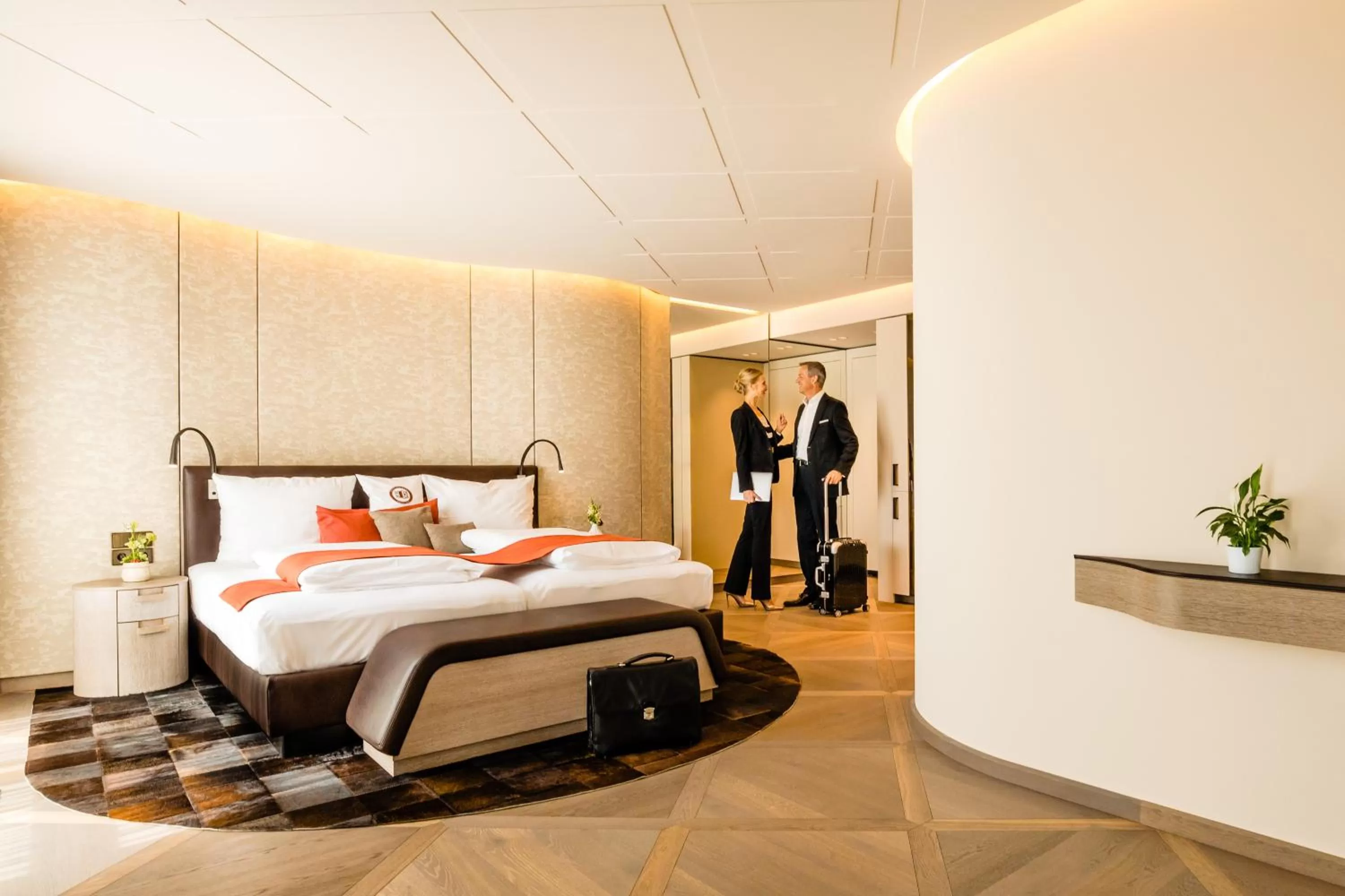 Photo of the whole room, Bed in Hotel Neues Tor