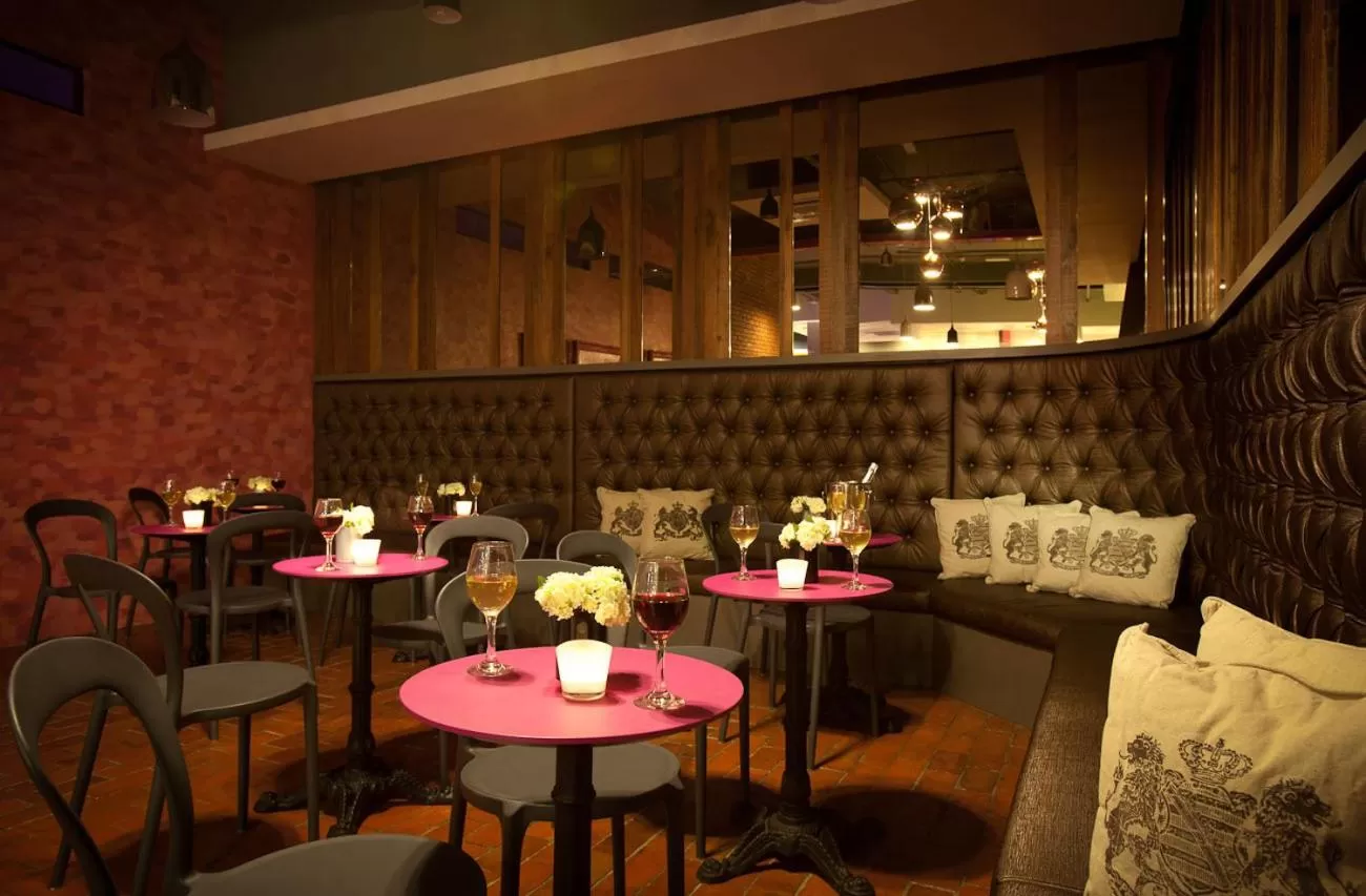 Decorative detail in the youniQ Hotel, Kuala Lumpur International Airport