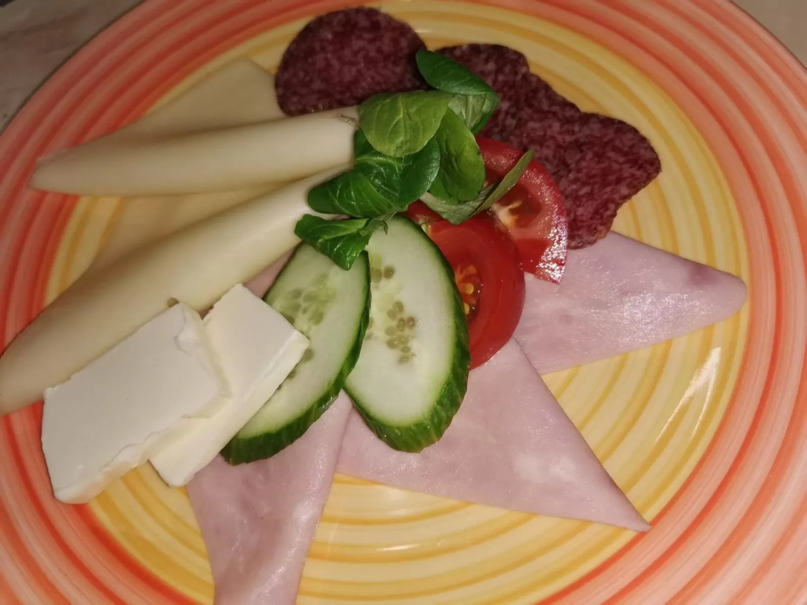 Breakfast in Portré Panzió