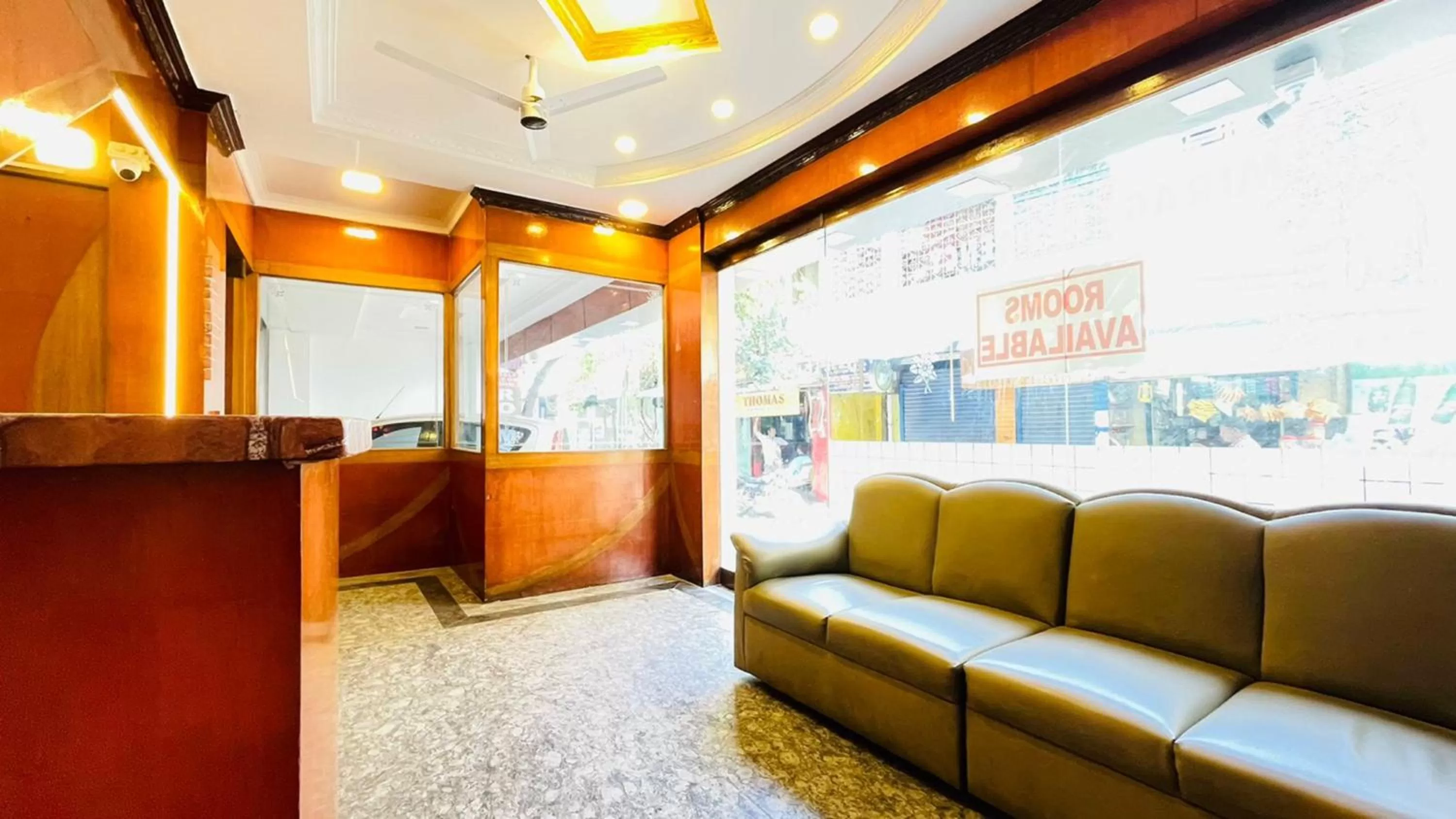 Lobby or reception in Half Moon Inn