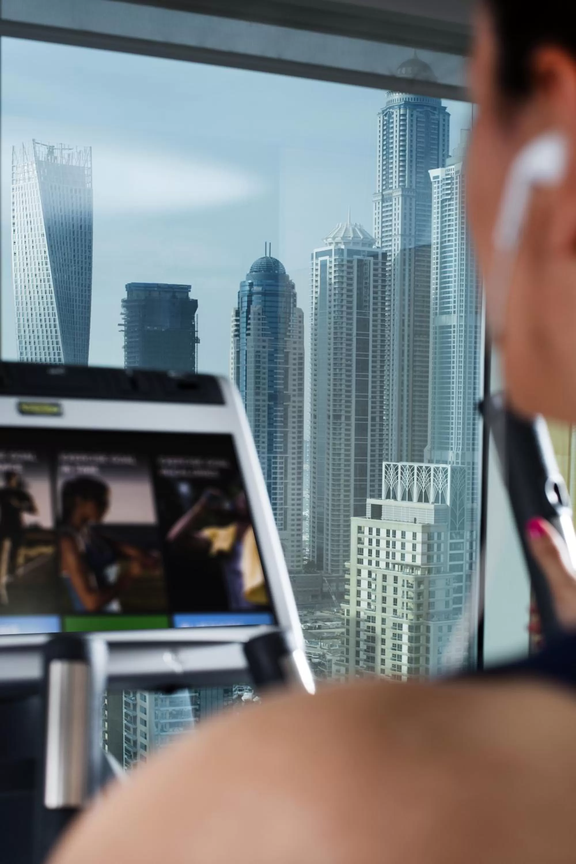 Fitness centre/facilities in Pullman Dubai Jumeirah Lakes Towers