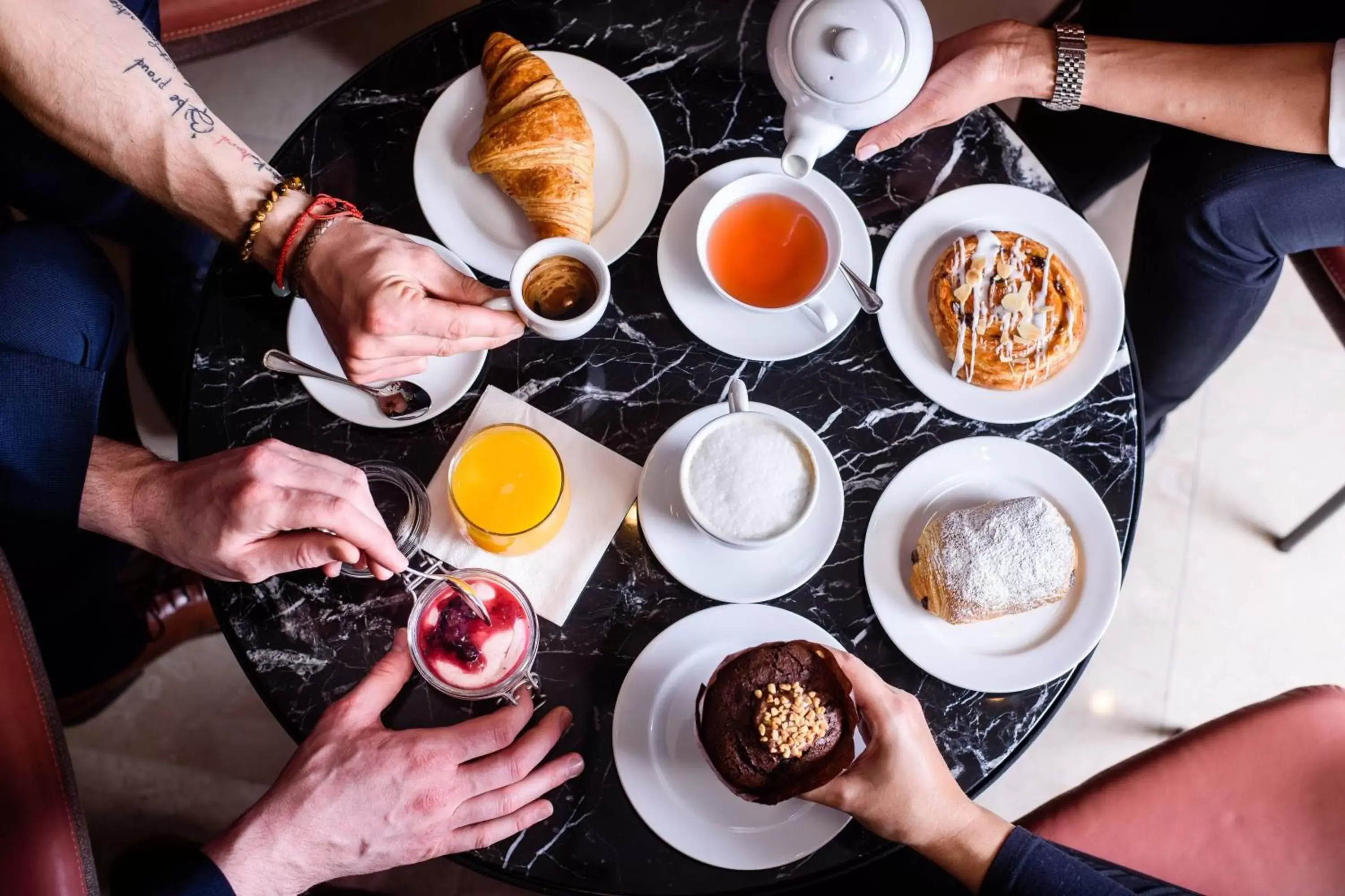 Breakfast in Budapest Marriott Hotel