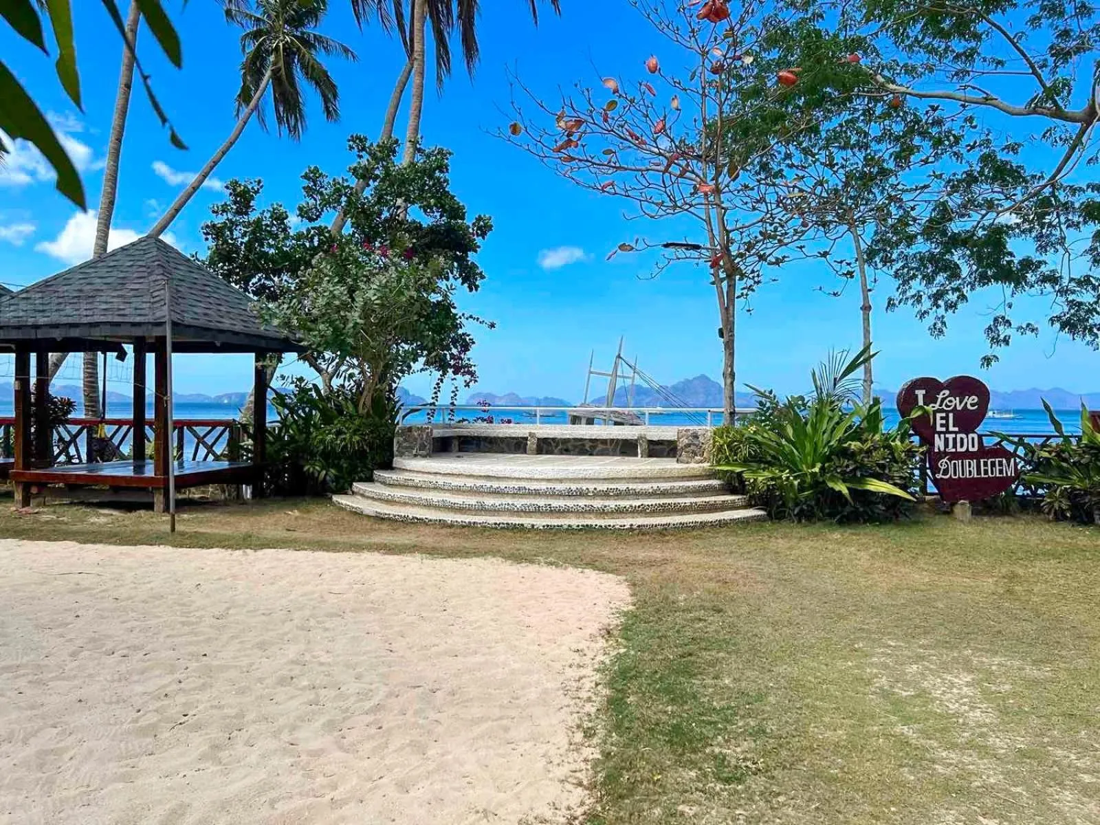 Sea view in Doublegem Beach Resort and Hotel