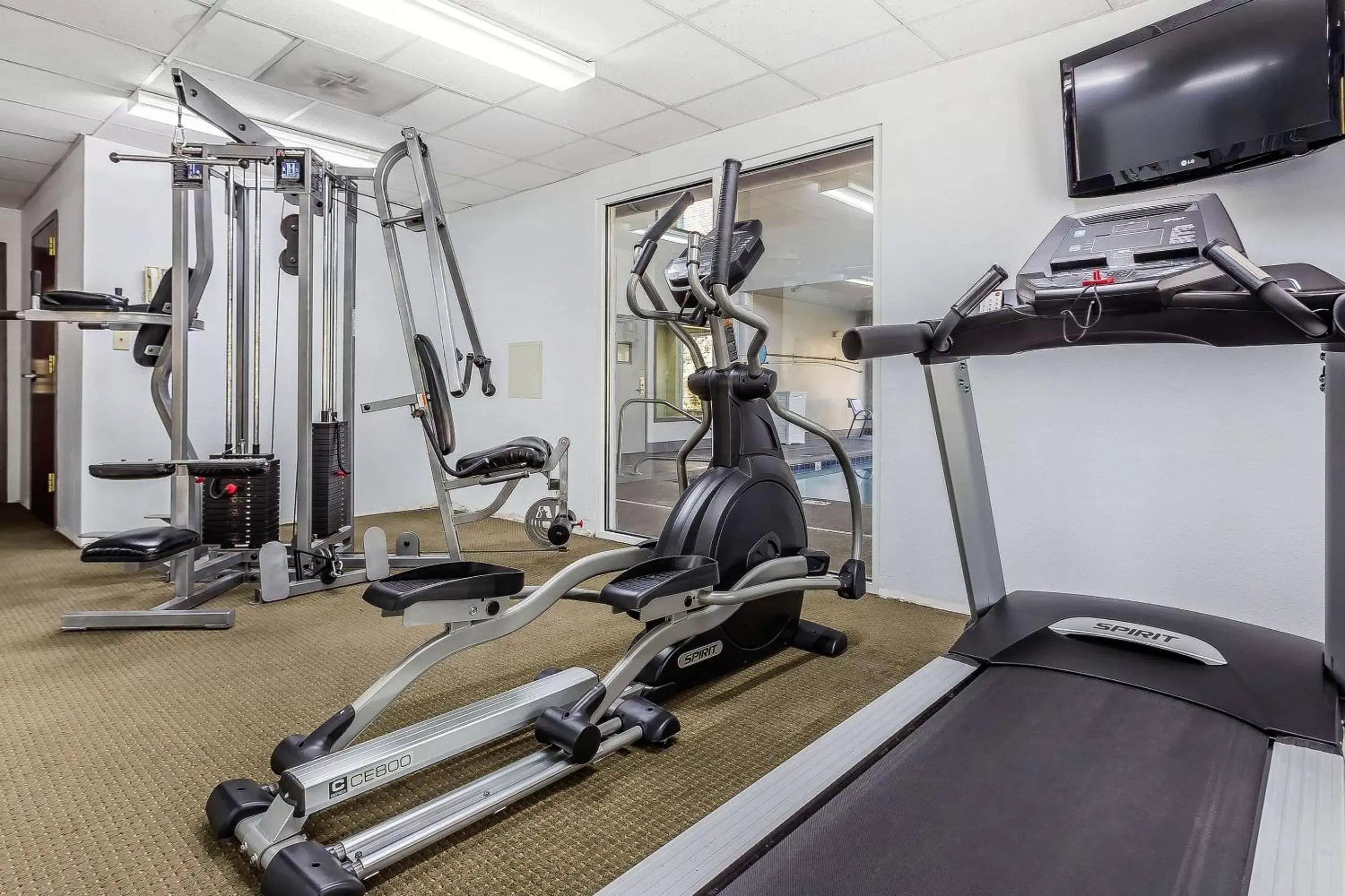 Fitness centre/facilities, Fitness Center/Facilities in Quality Suites Pineville - Charlotte