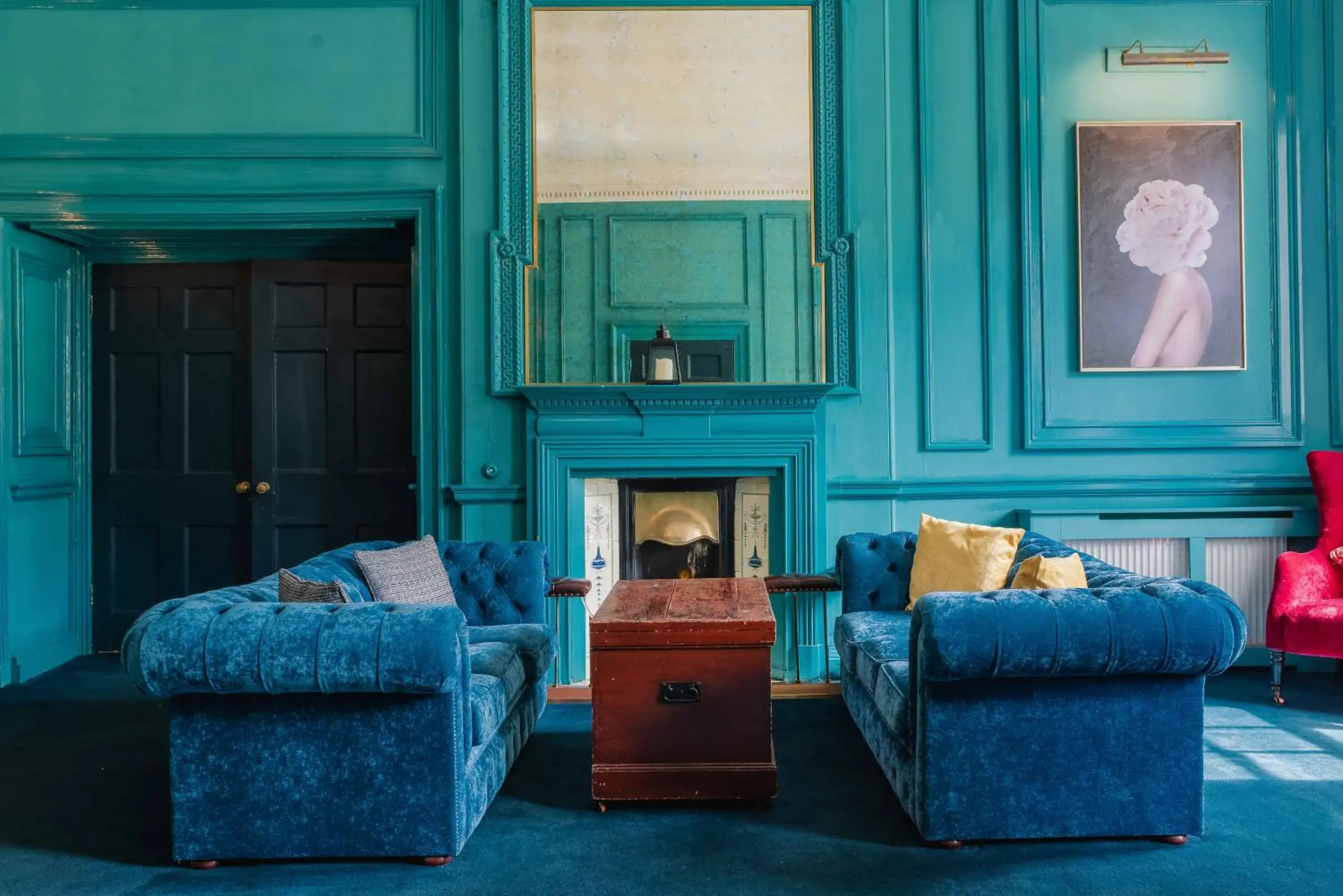 Seating Area in Hallgarth Manor House