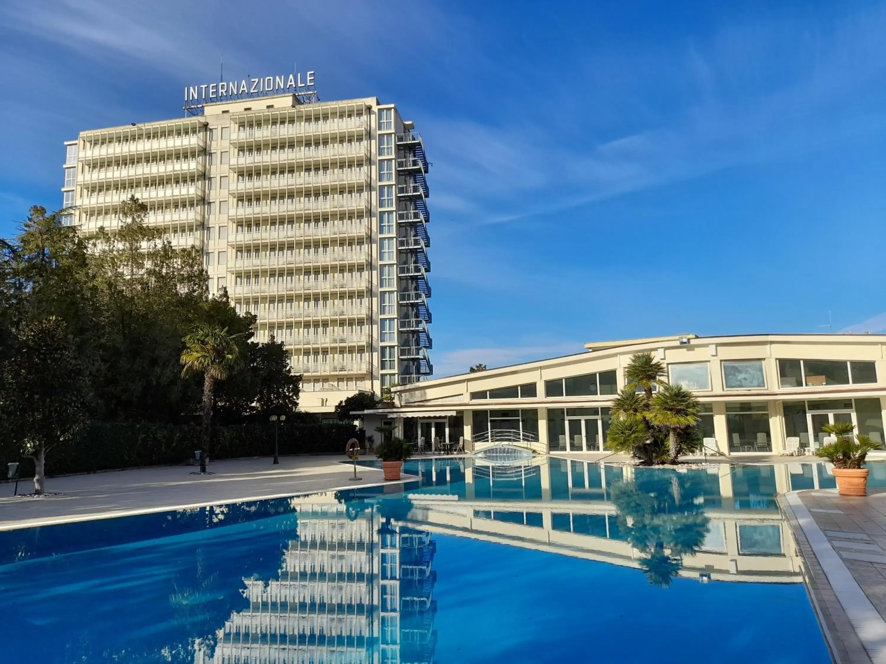 Swimming pool in Hotel Internazionale Terme