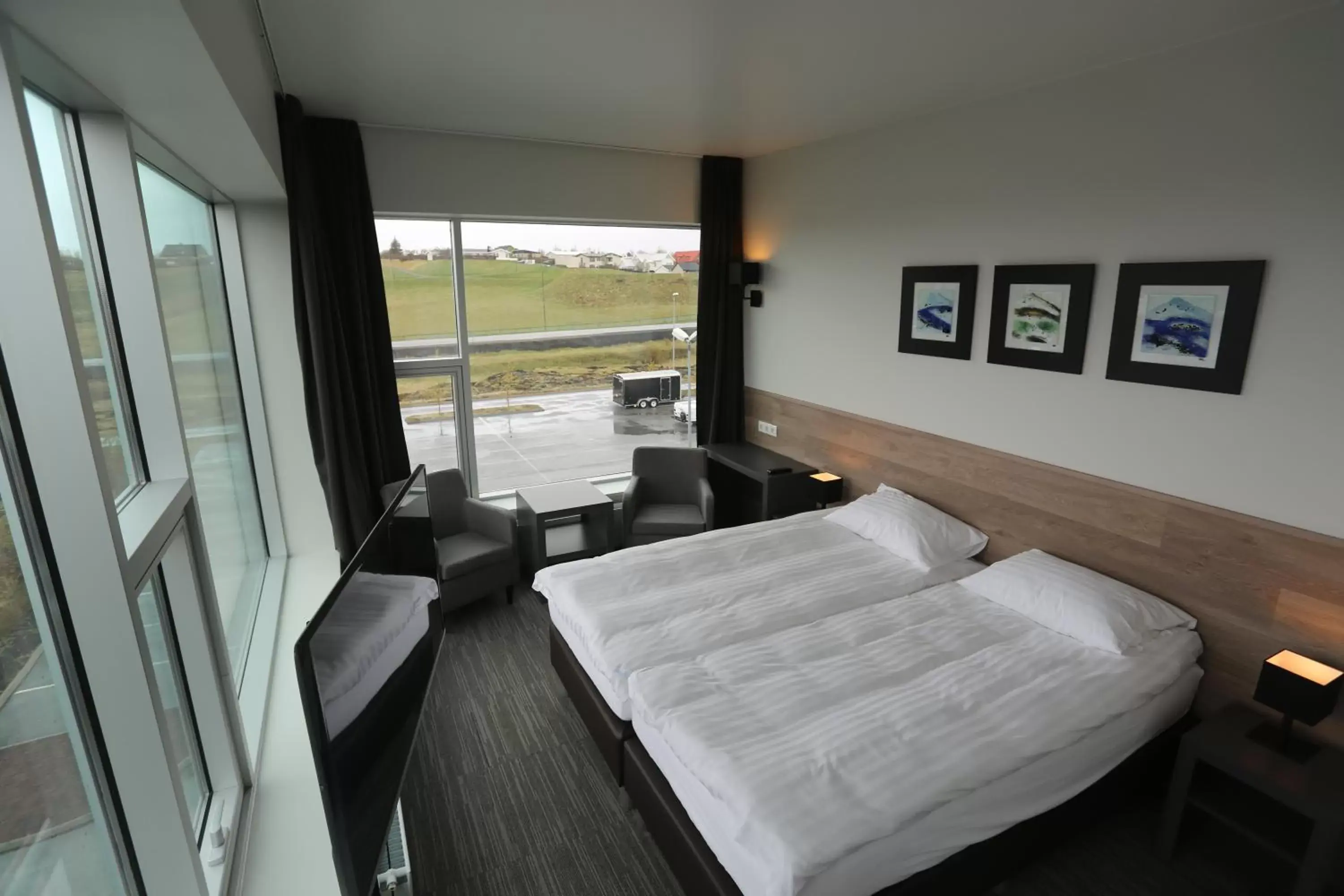 Photo of the whole room, Bed in Hótel Vellir