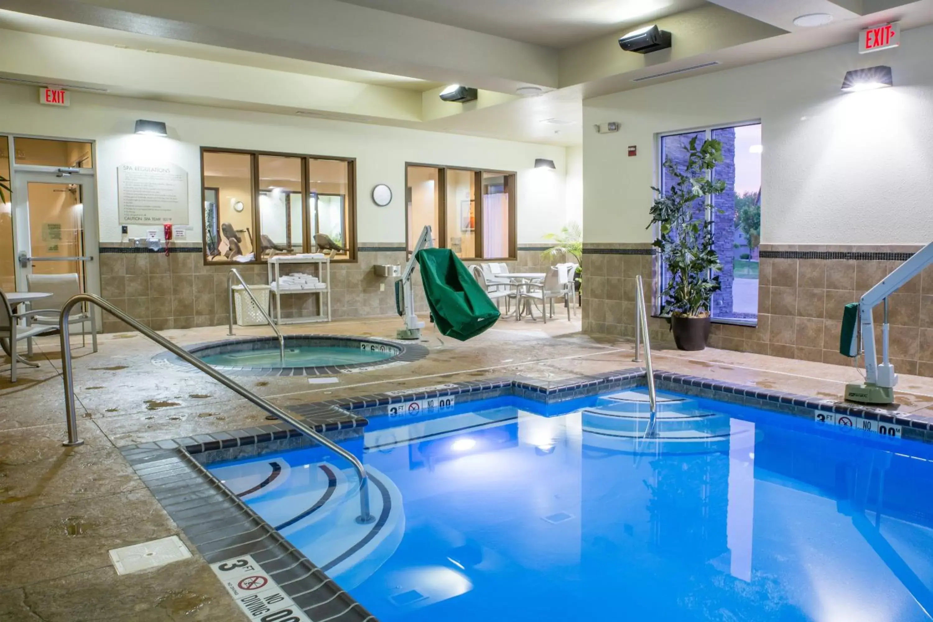 Swimming Pool in Holiday Inn Hotel & Suites Bloomington Airport, an IHG Hotel