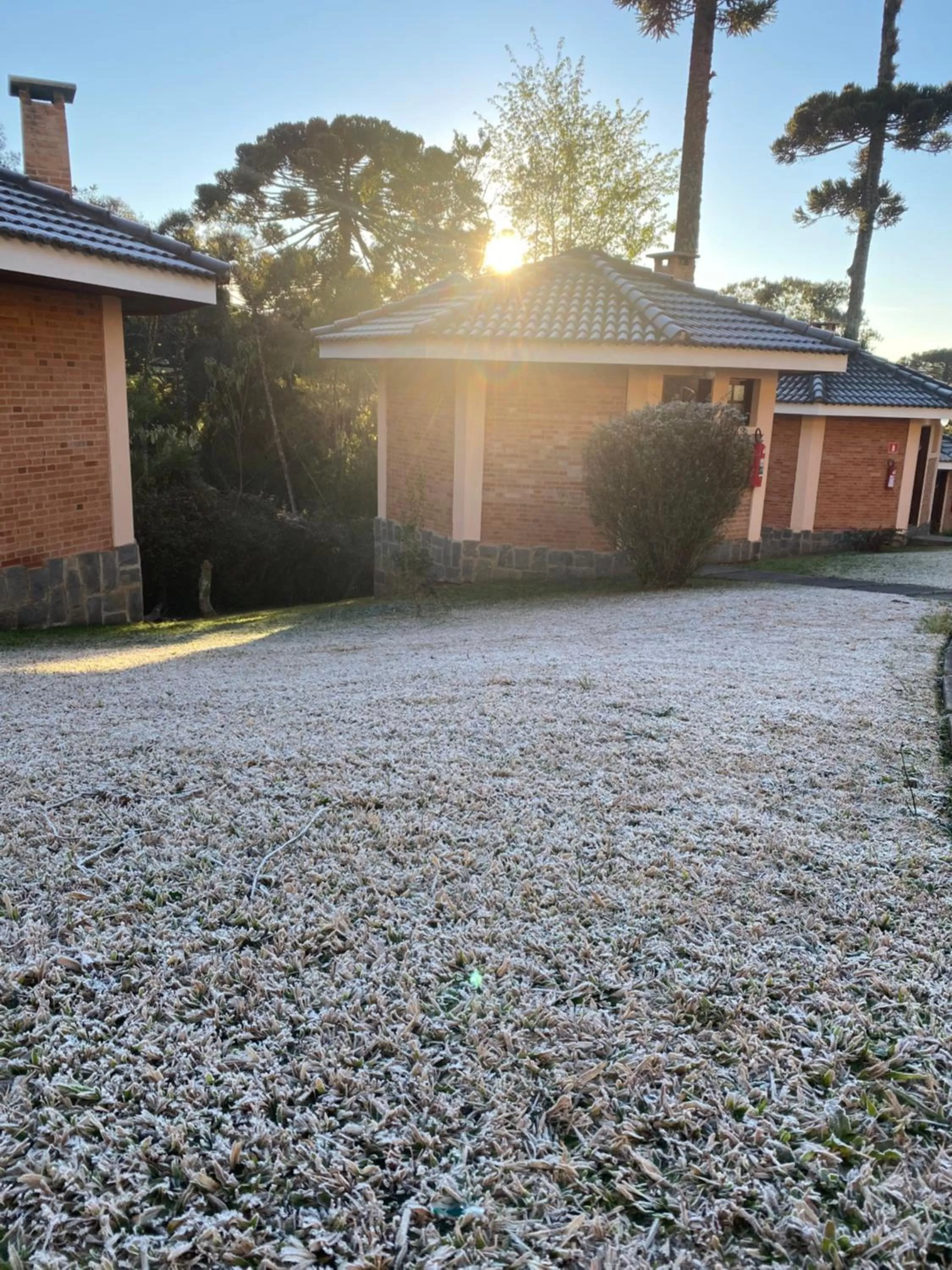 Garden in Pousada 3 Pinheiros