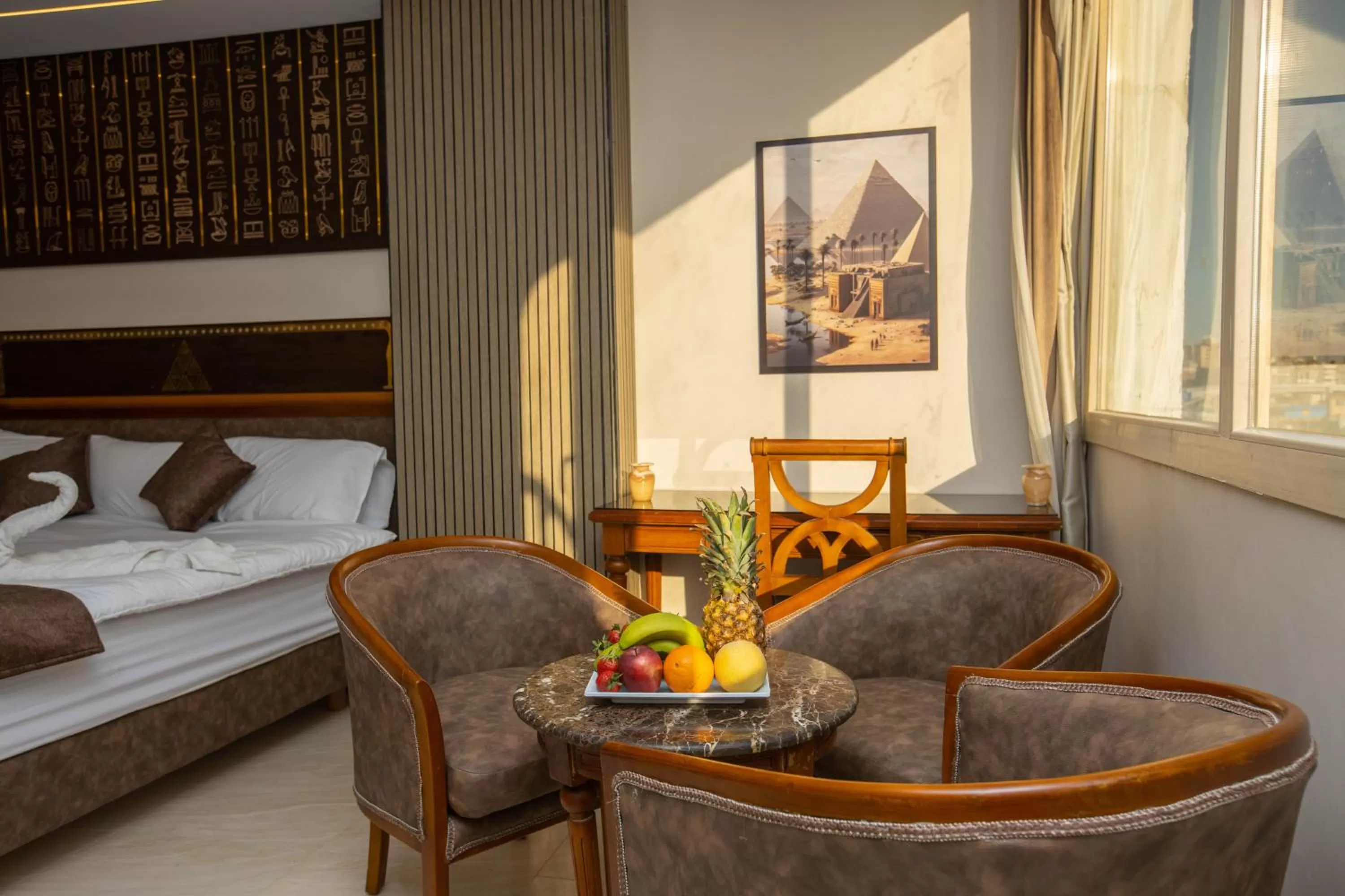 Bedroom in The Muse Pyramids