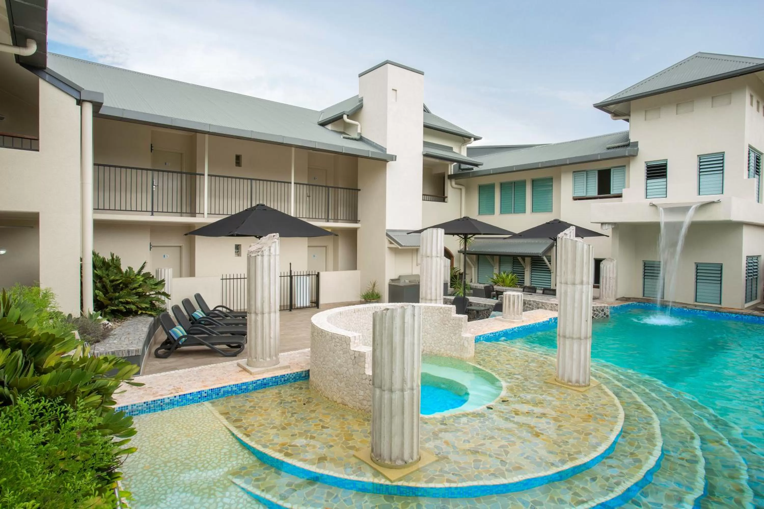 Swimming pool in Mantra in the Village