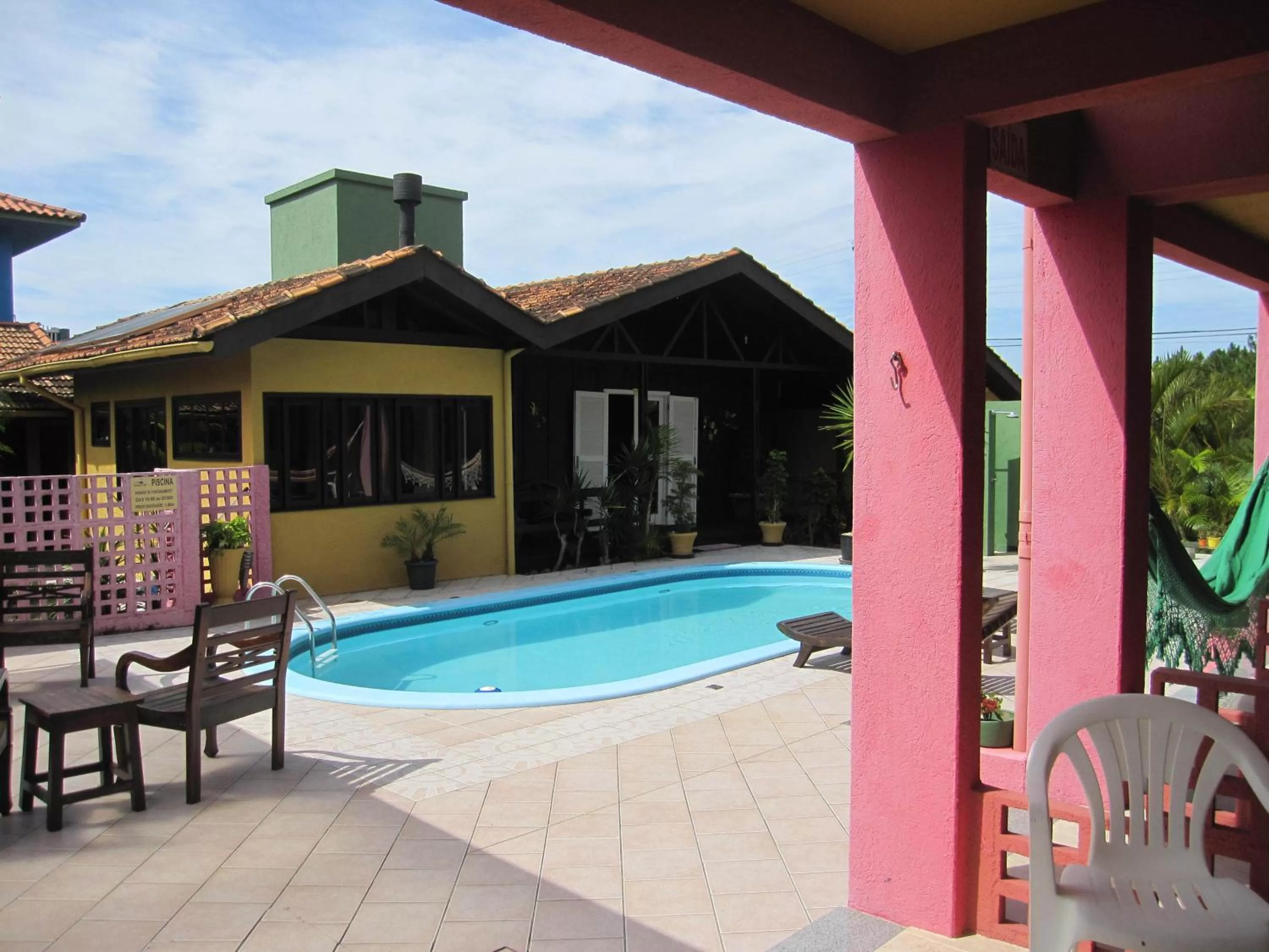 Swimming pool in Pousada Vento Sul