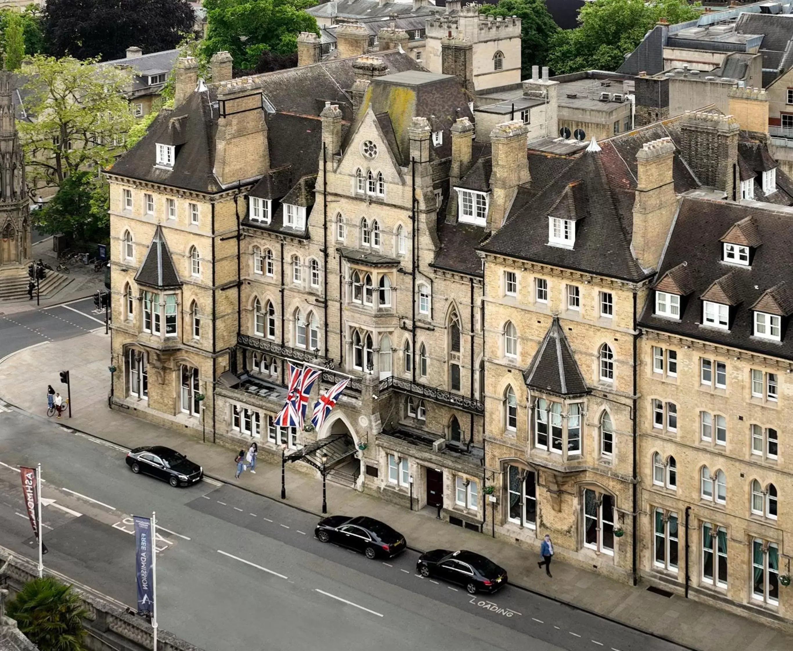 Property building, Bird's-eye View in The Randolph Hotel, by Graduate Hotels