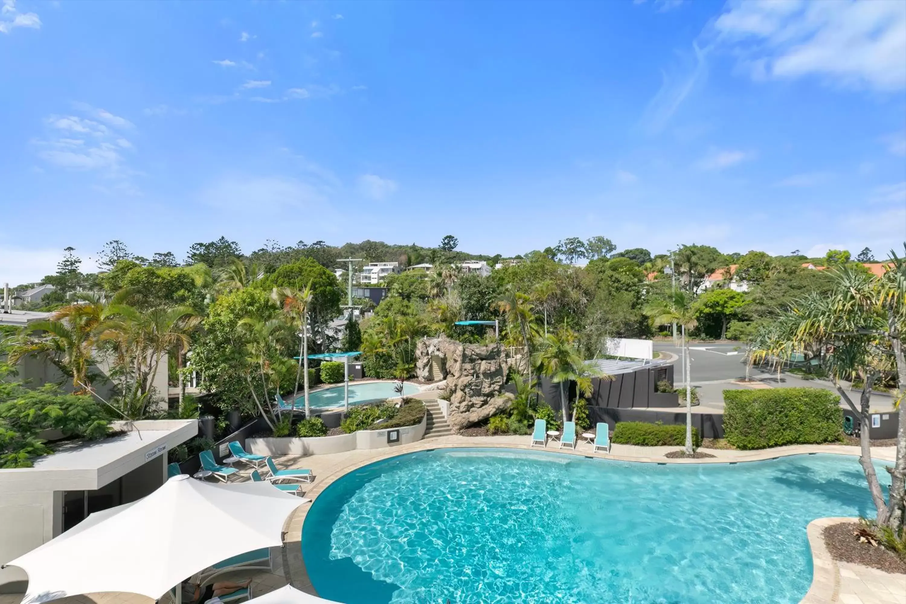 Pool view, Swimming Pool in Noosa Blue Resort