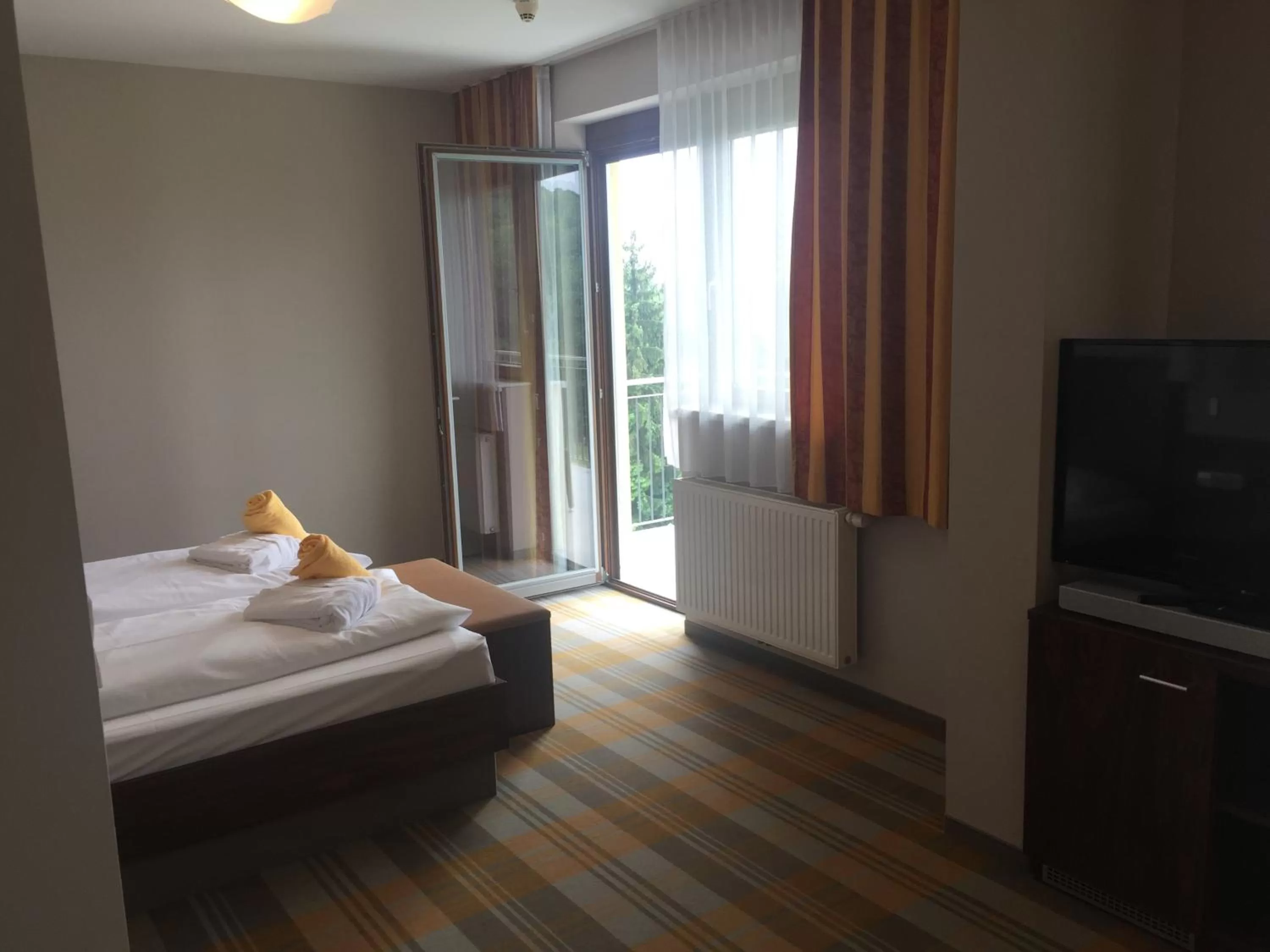 Bed in Hotel Liebmann