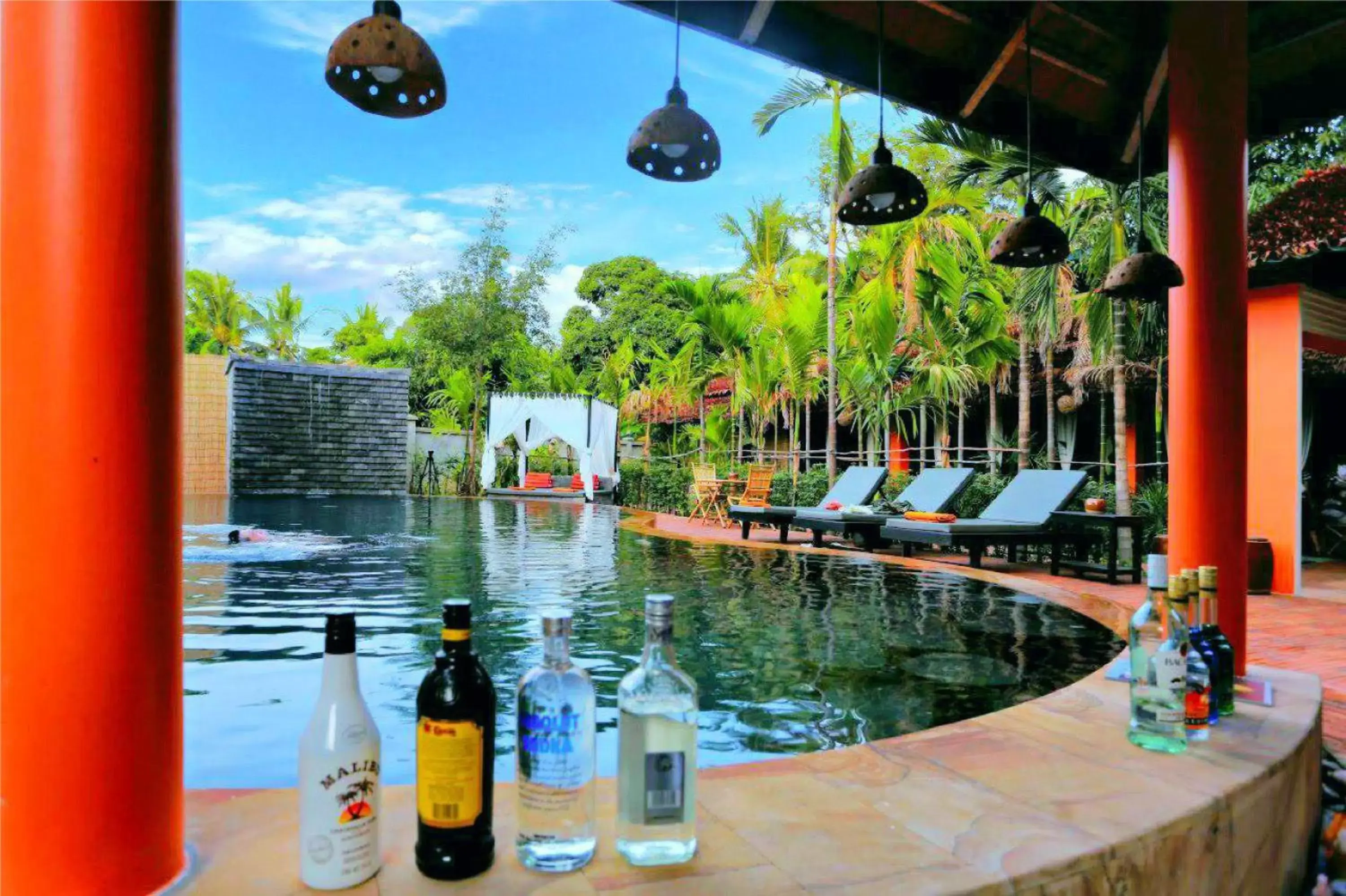 Lounge or bar in Central Indochine D'angkor Hotel Lounge or bar in Central Indochine D'angkor Hotel