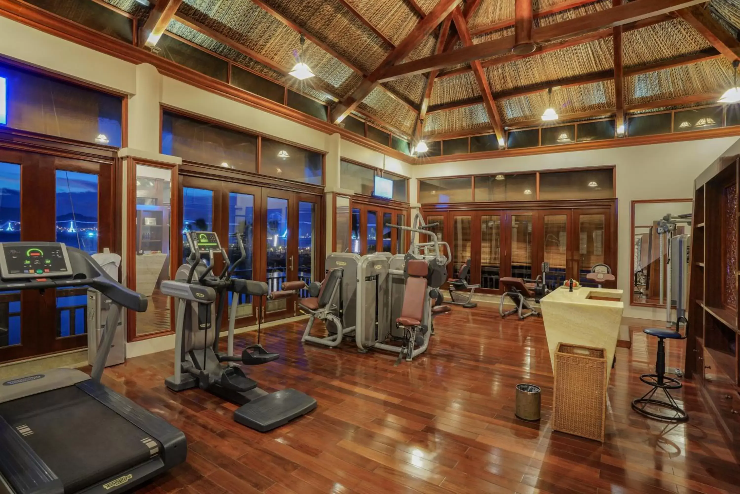 Fitness centre/facilities in Vinpearl Luxury Nha Trang