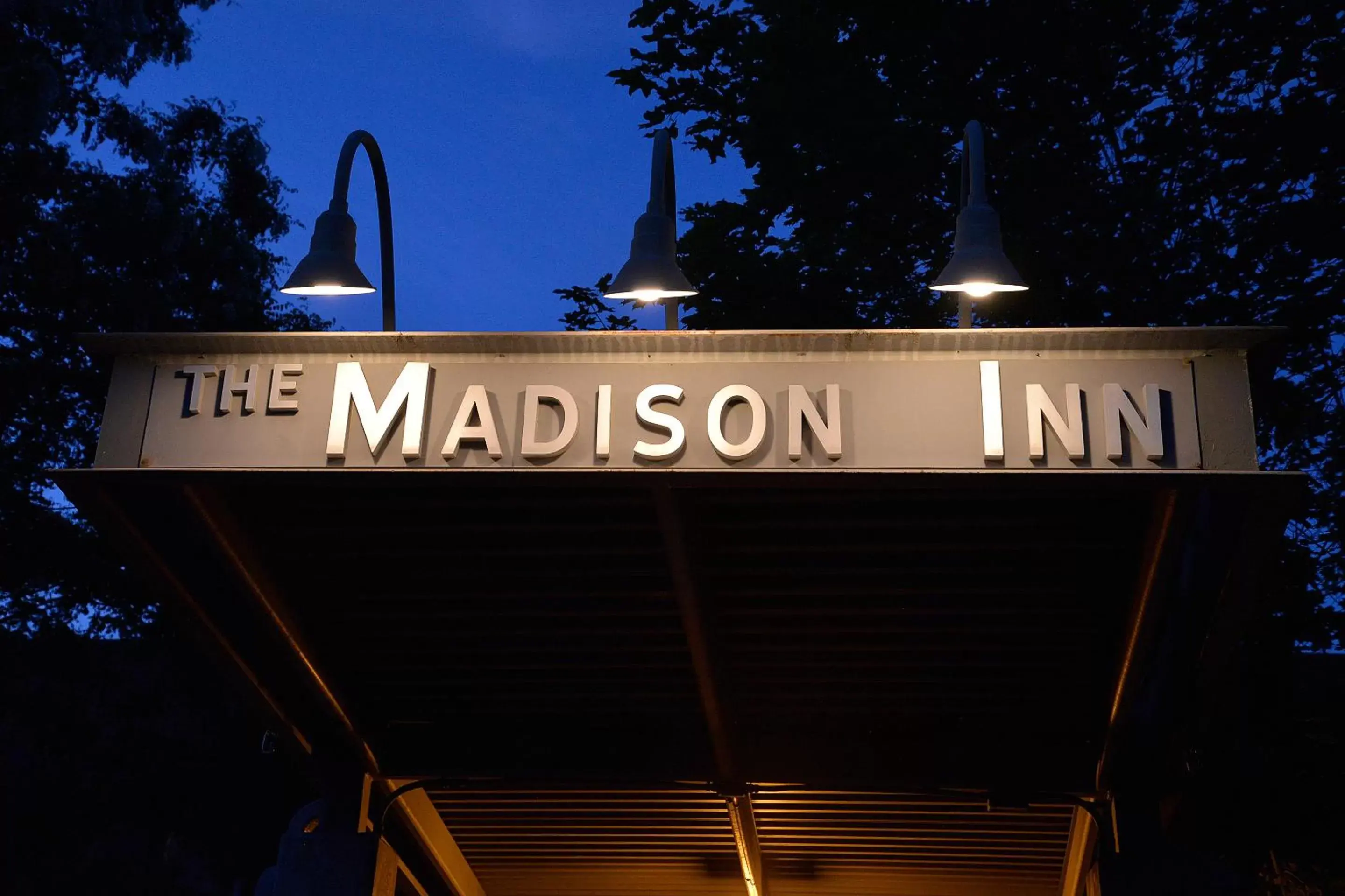 Facade/entrance, Logo/Certificate/Sign/Award in The Madison Inn by Riversage