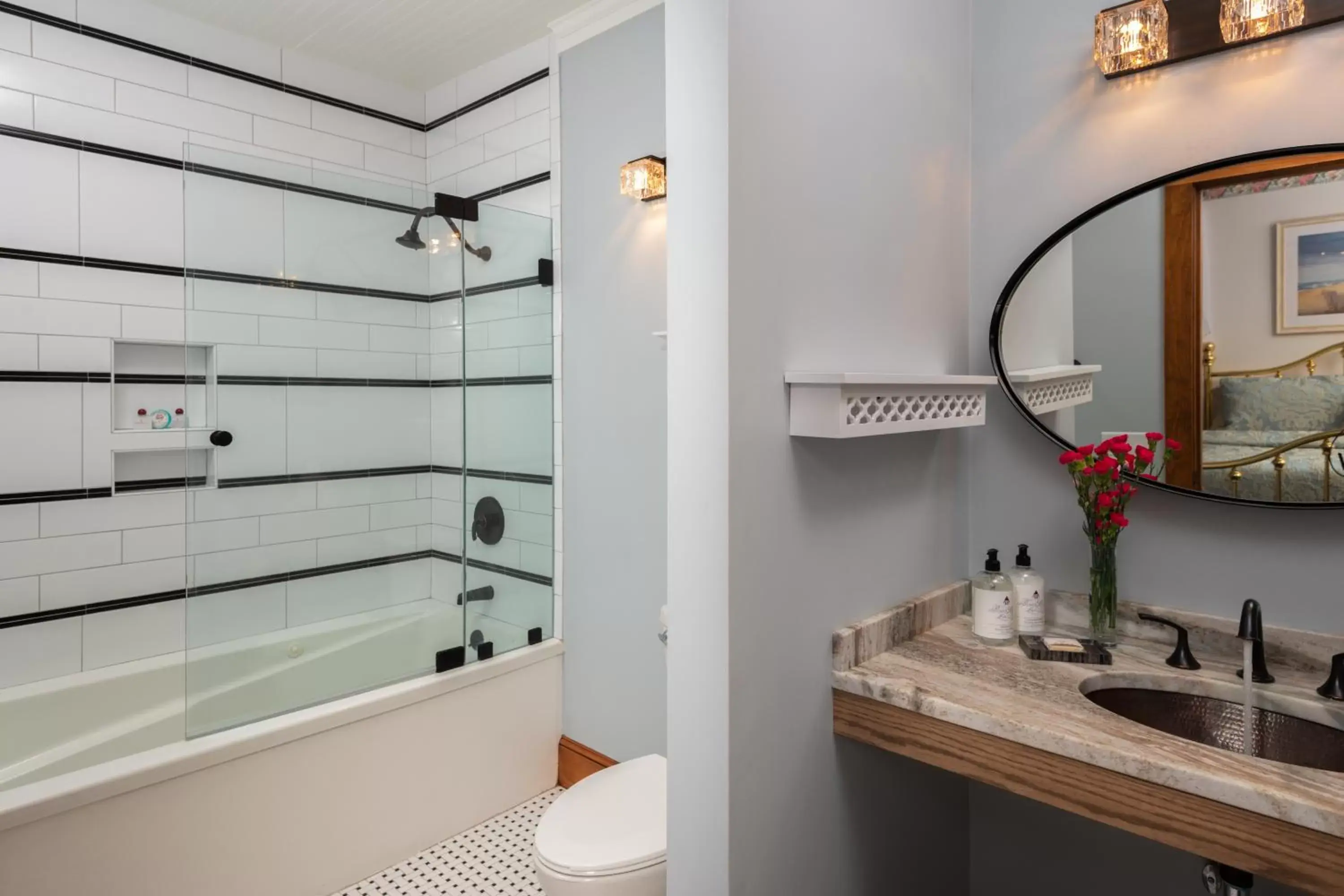 Bathroom in Palmer House Inn