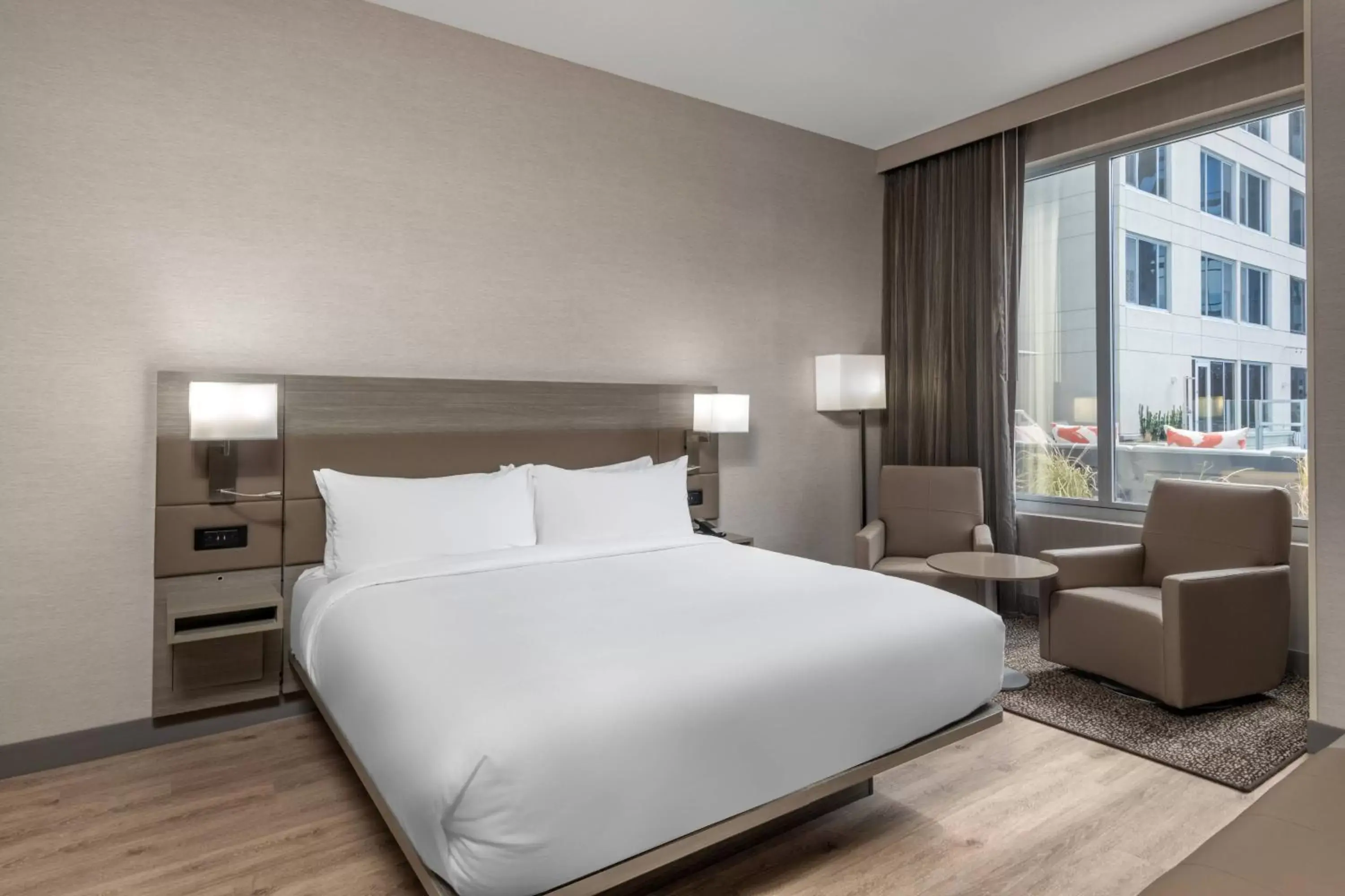 Bedroom, Bed in AC Hotel by Marriott Atlanta Midtown