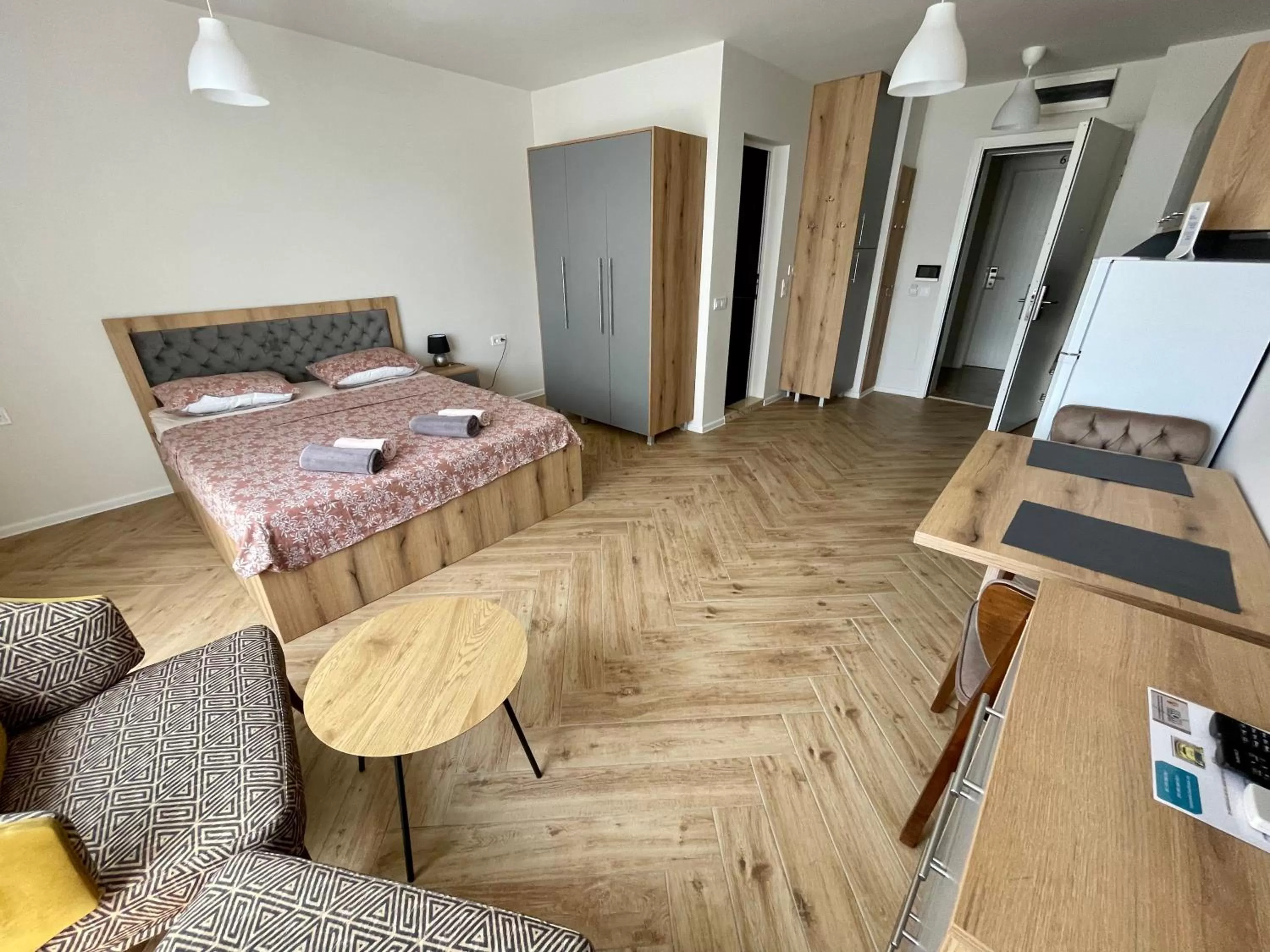 Bed in WOW Apartments