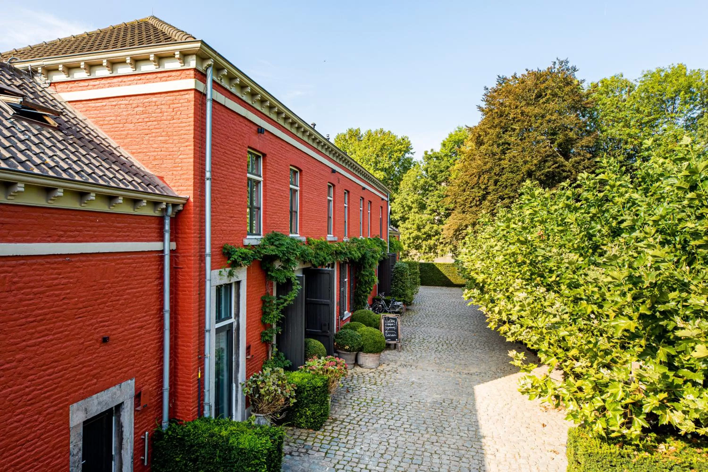 Patio in Landgoed Kasteel de Hoogenweerth