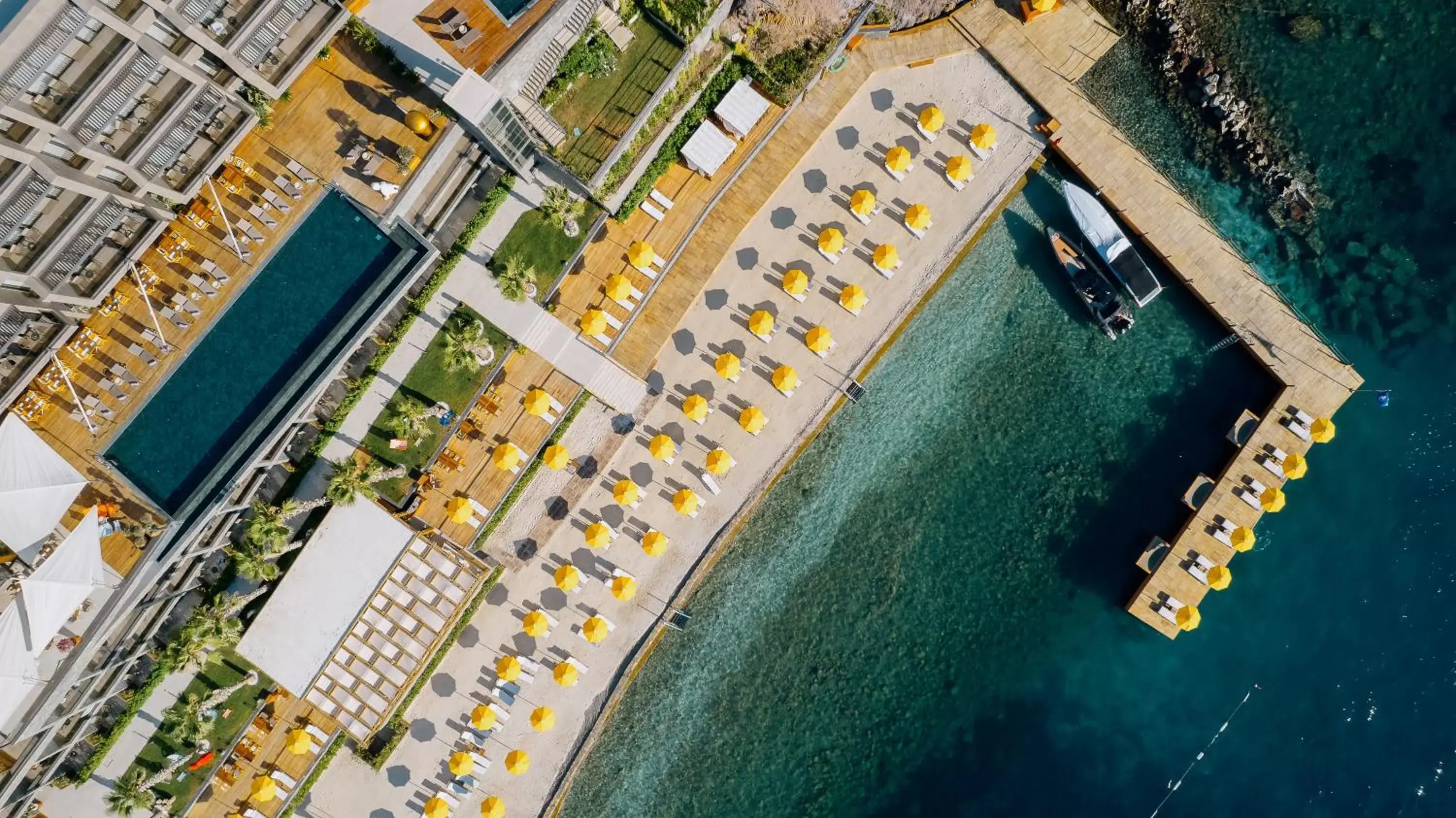 View (from property/room), Bird's-eye View in MGallery The Bodrum Hotel Yalikavak