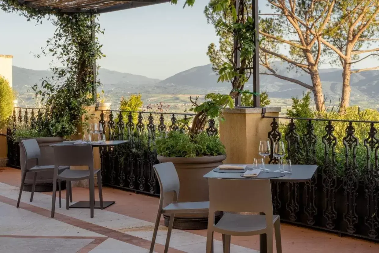 Balcony/Terrace, Mountain View in Grand Hotel San Gemini I UNA Esperienze