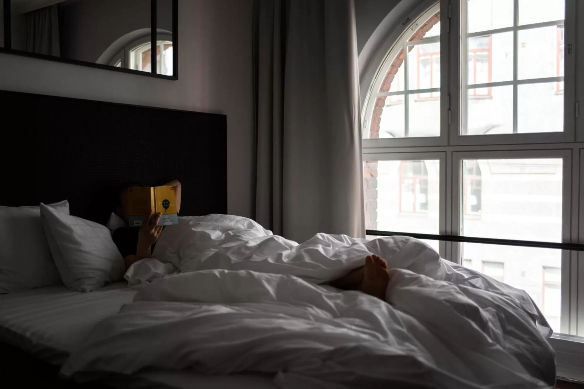 Bed in Bob W Helsinki Katajanokka