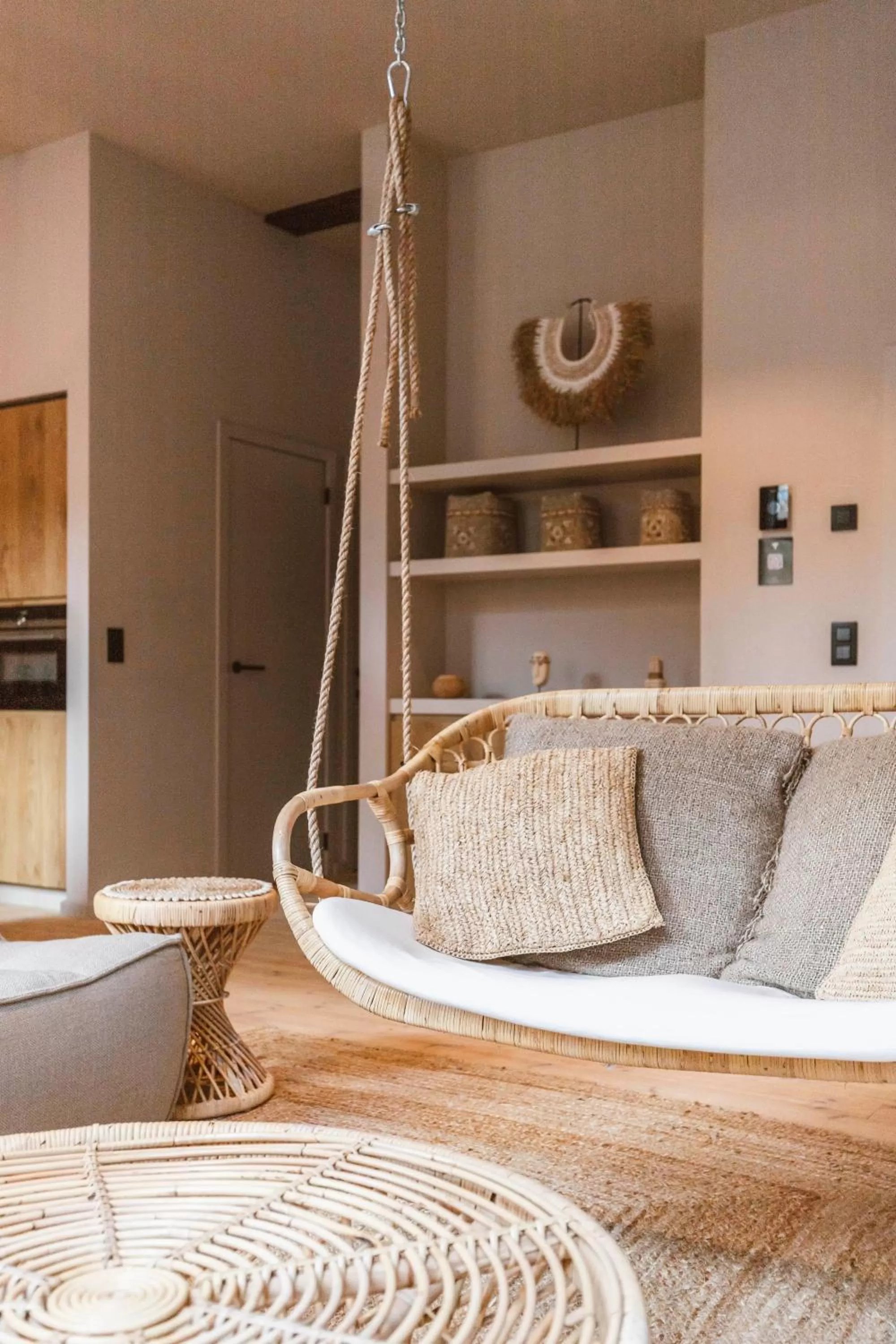 Seating area in BTFL Living Antwerp