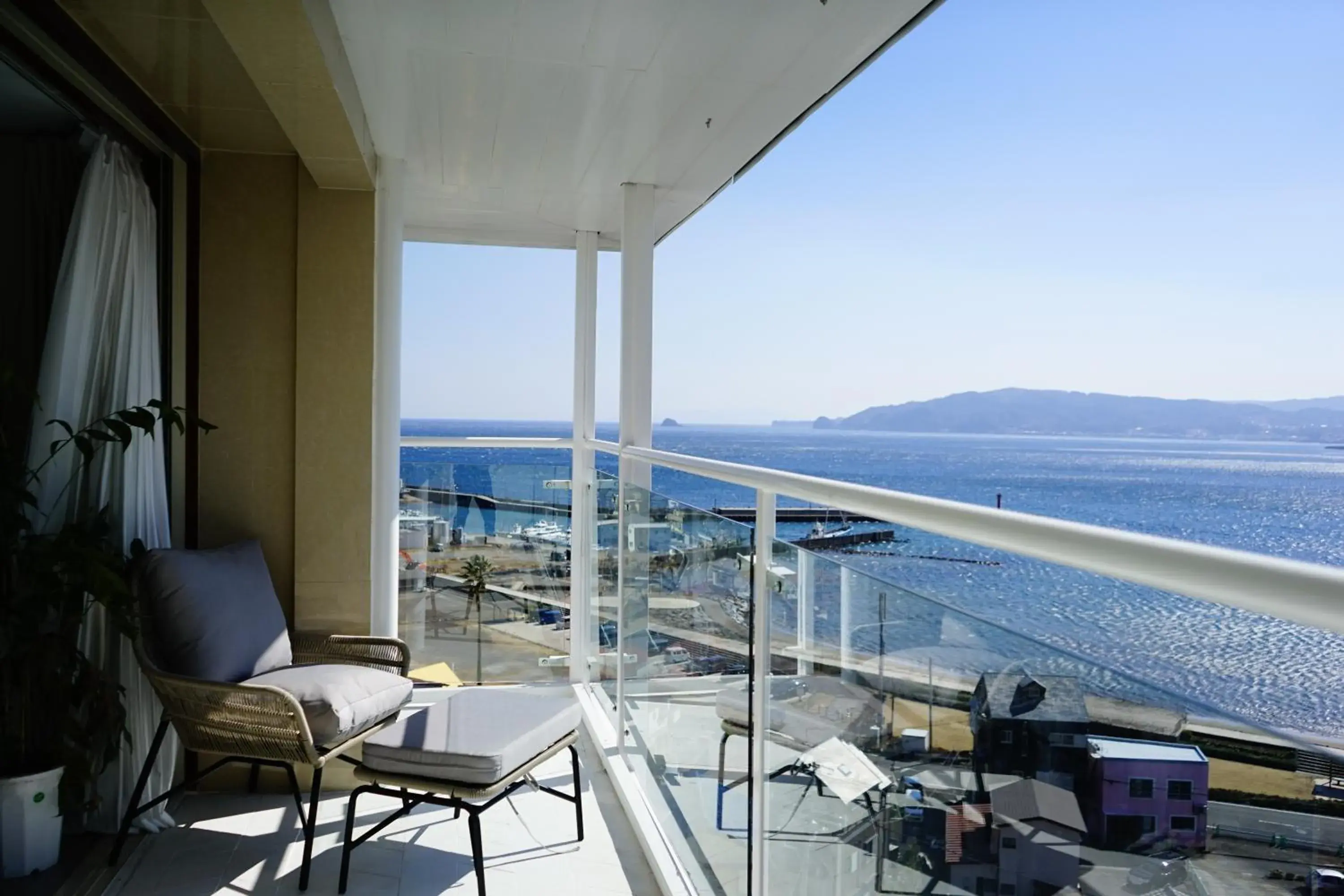 Balcony/Terrace in HOTEL HIMALAYA SEA
