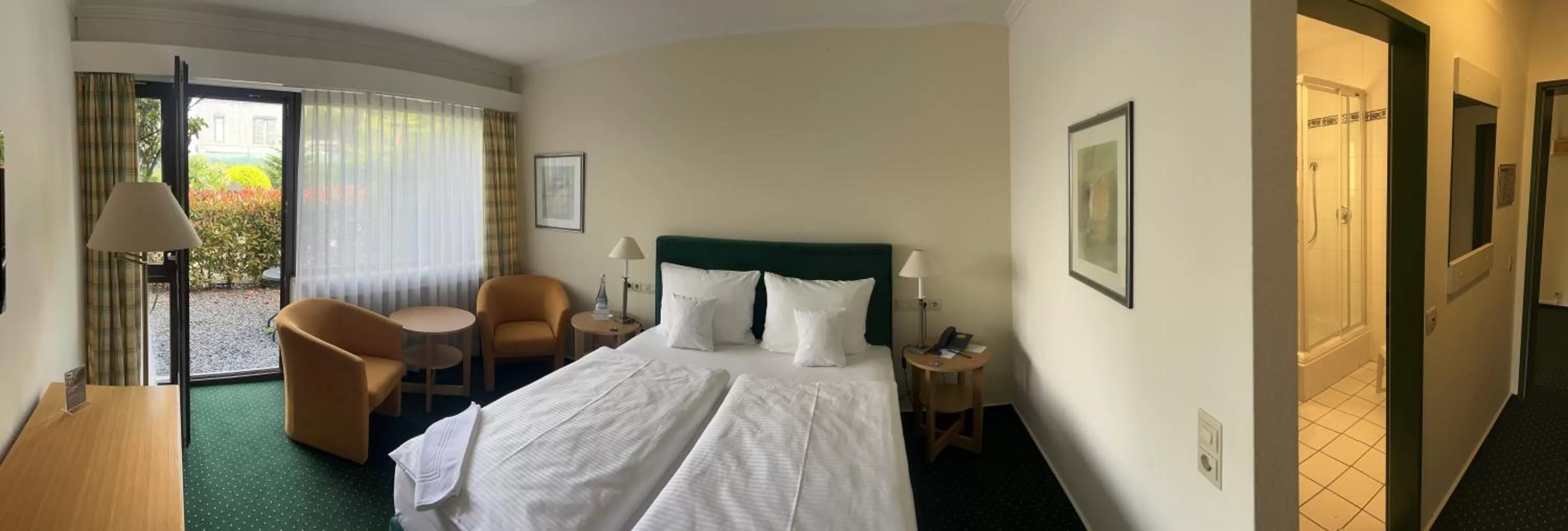 Bed in Parkhotel Hammerberg