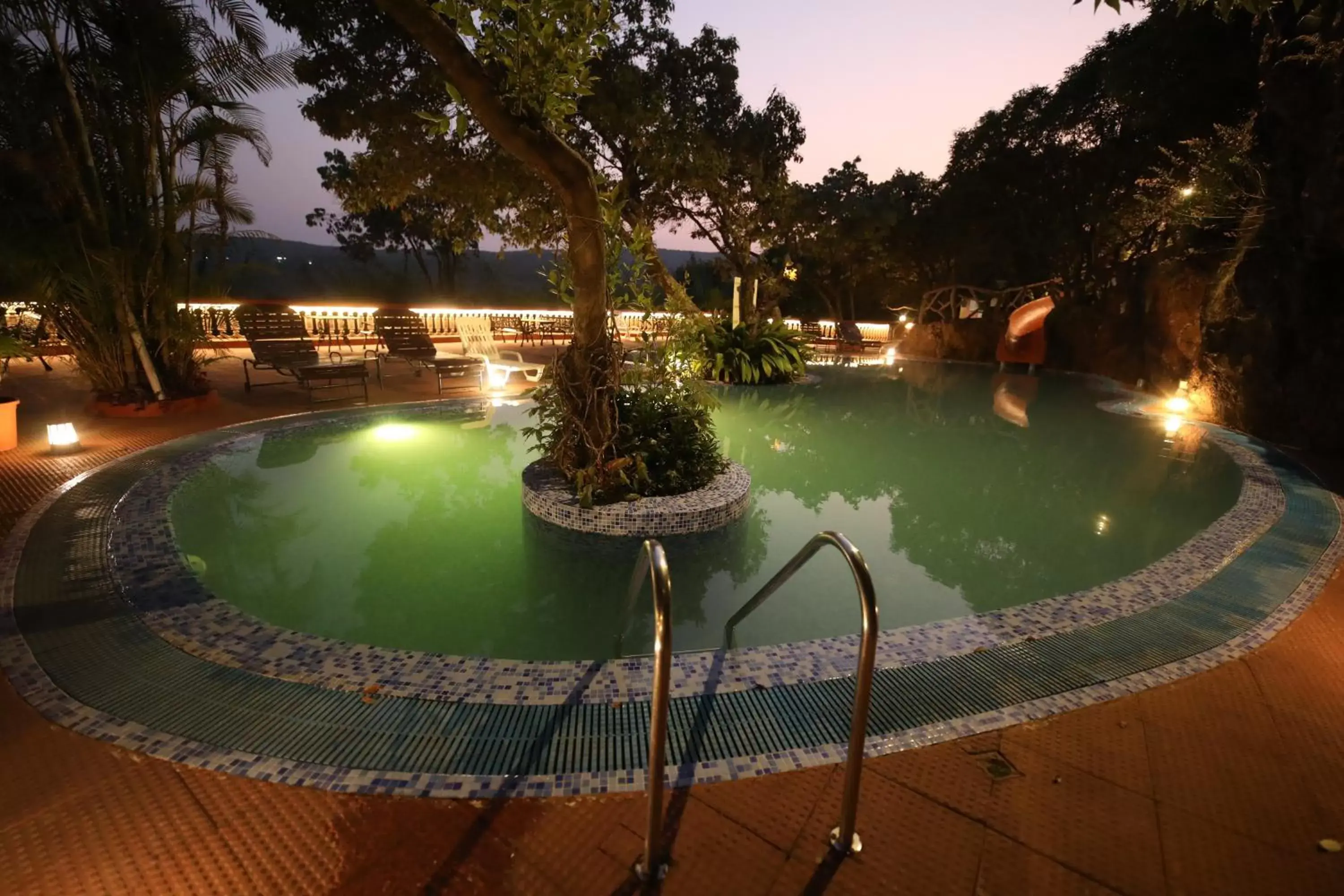 Pool view in Bella Vista Mahabaleshwar Pool view in Bella Vista Mahabaleshwar